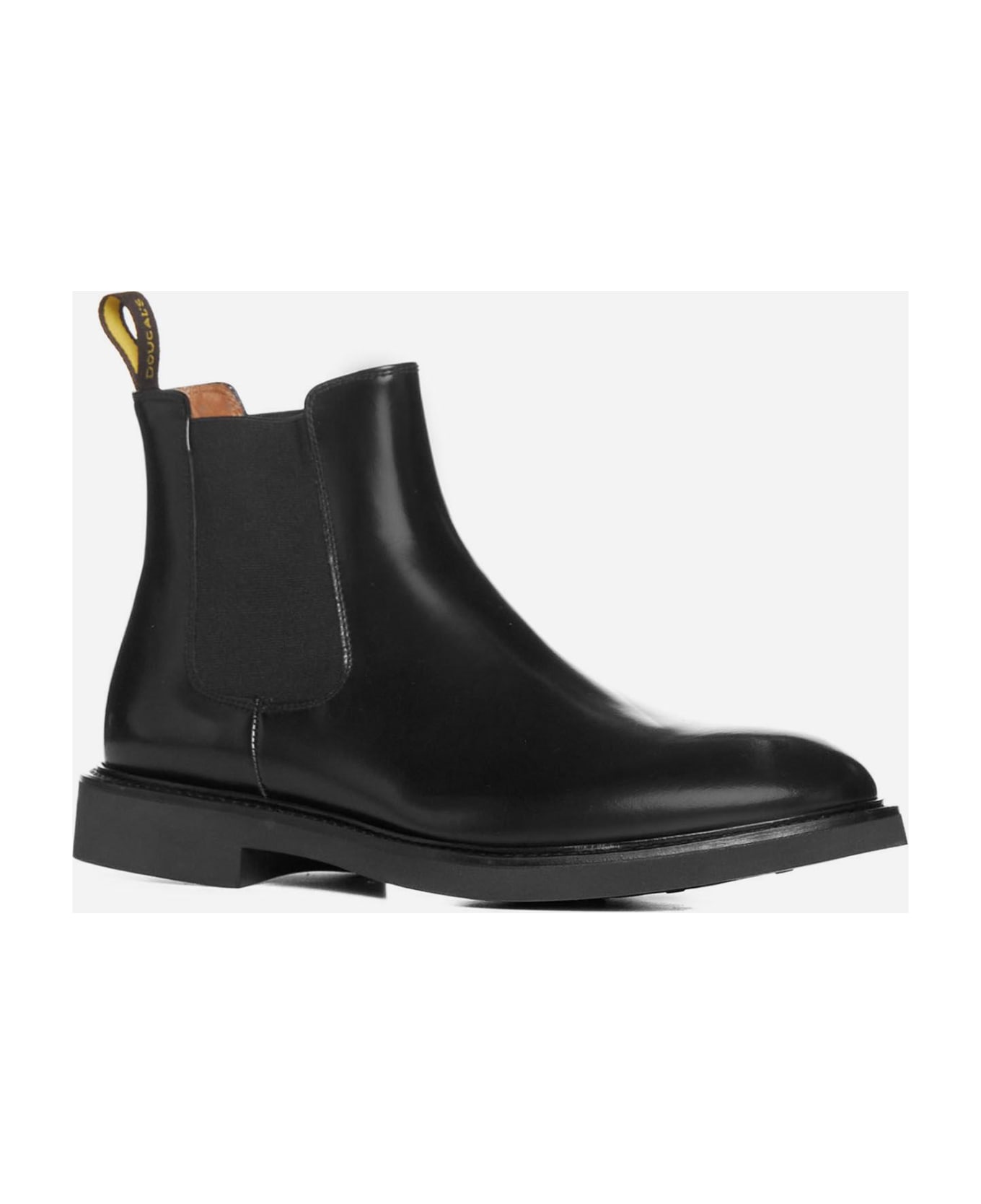 Doucal's Leather Chelsea Boots - Nero