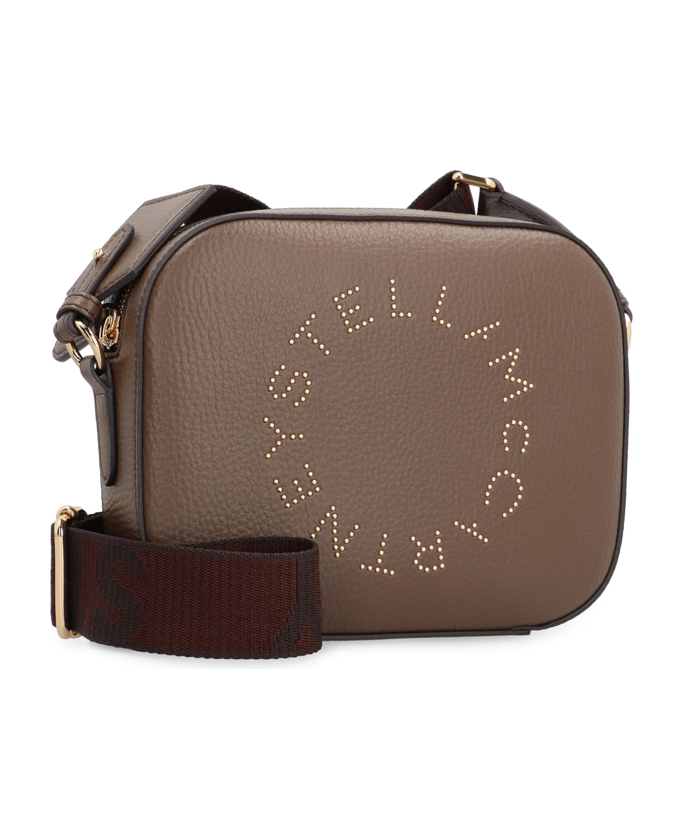 Stella McCartney Stella Logo Camera Bag - brown ショルダーバッグ