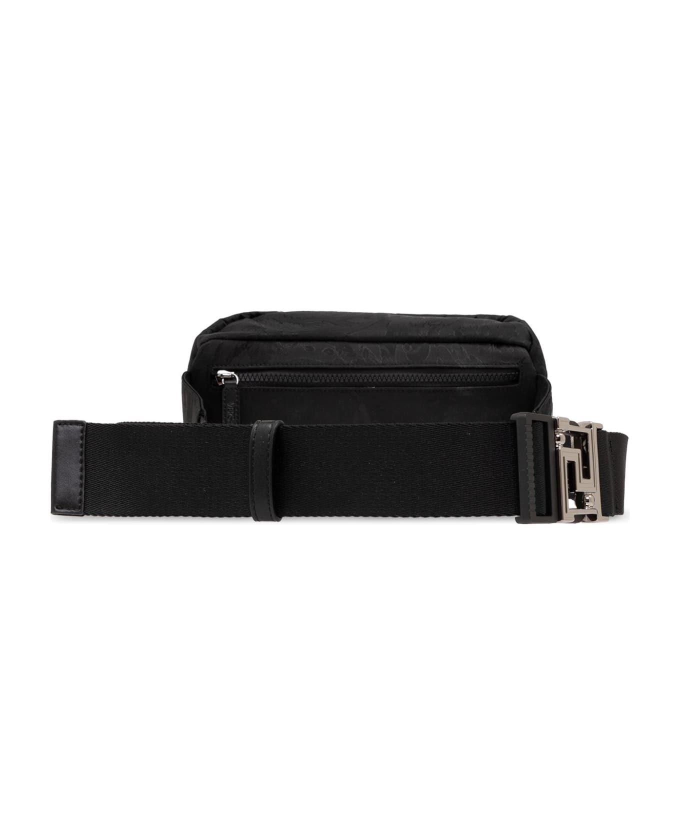 Versace Belt Bag With Barocco Pattern - Black ベルトバッグ