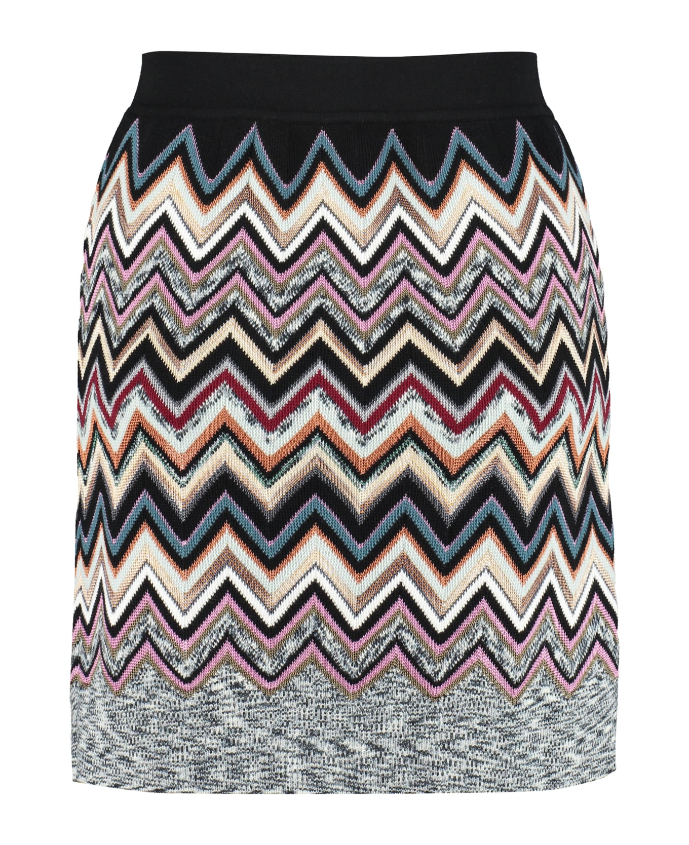Missoni Chevron Knit Miniskirt - Multicolor