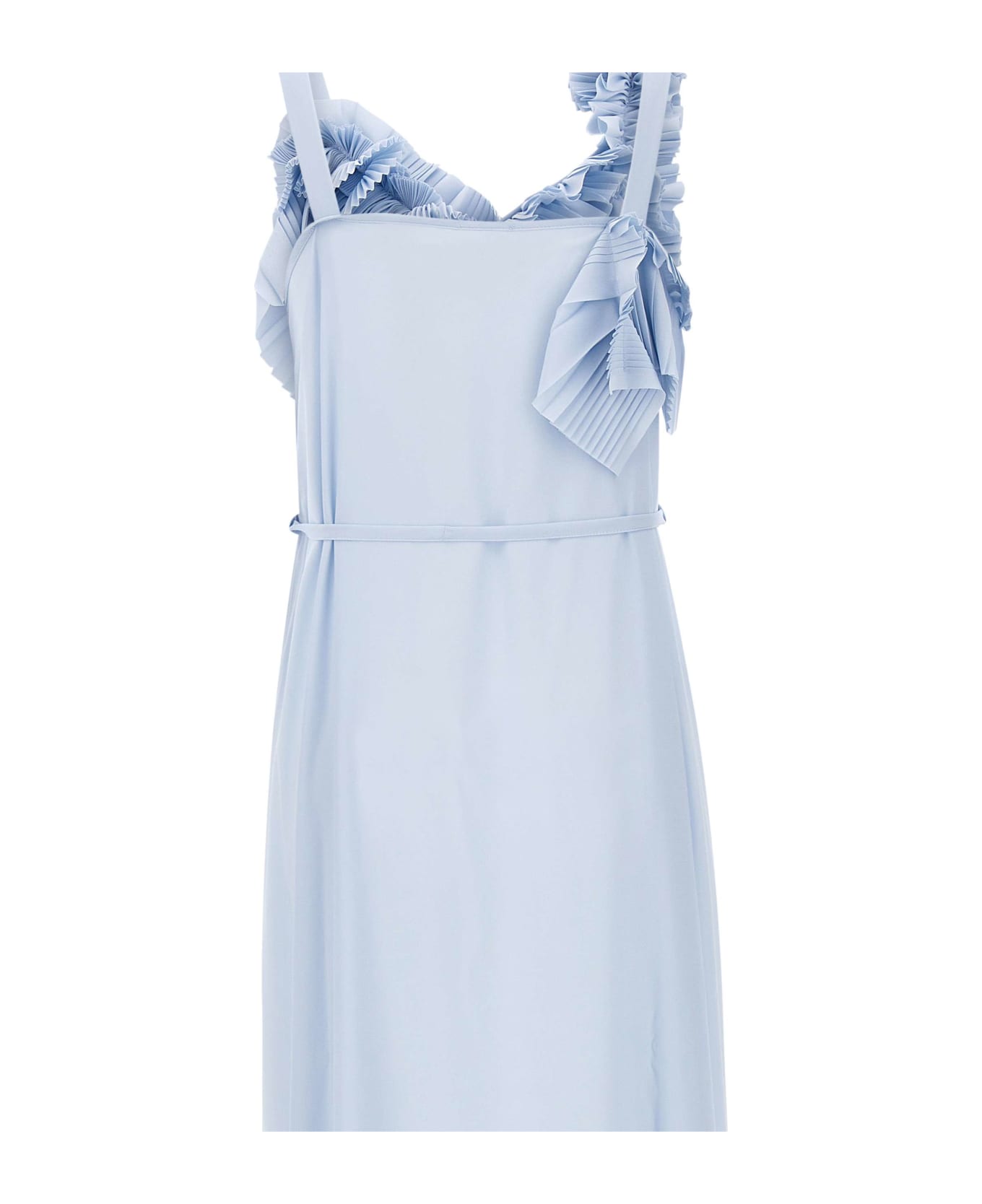 Parosh "palmer24" Dress - LIGHT BLUE