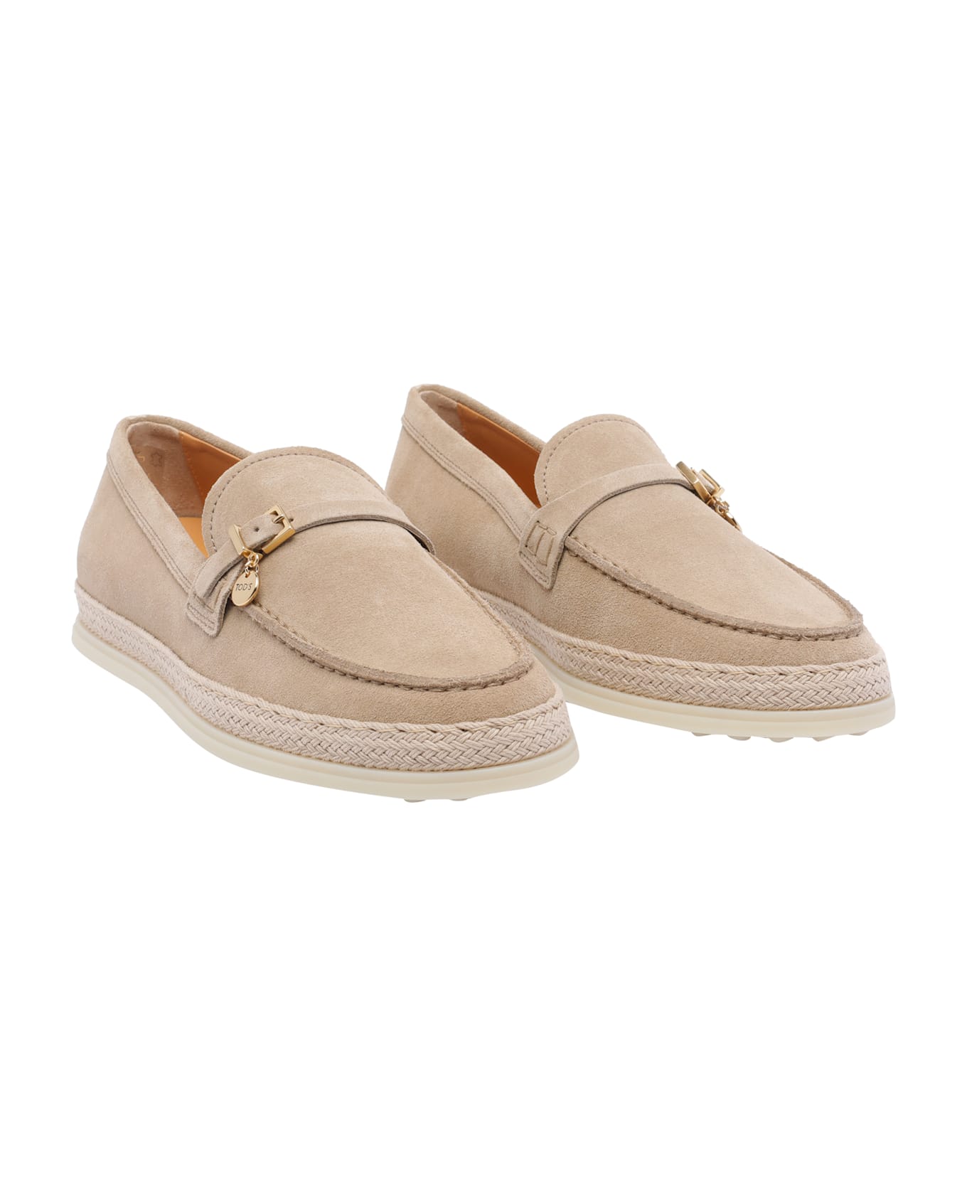 Tod
s Suede Loafers - Beige