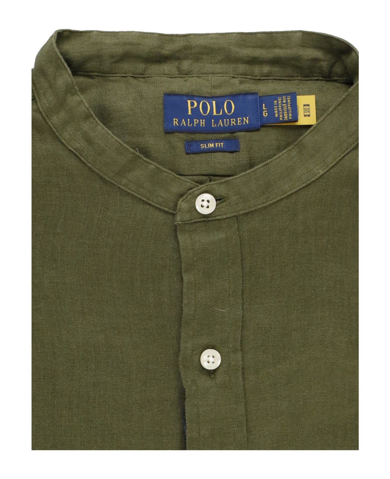 Ralph Lauren Pony Linen Shirt - green