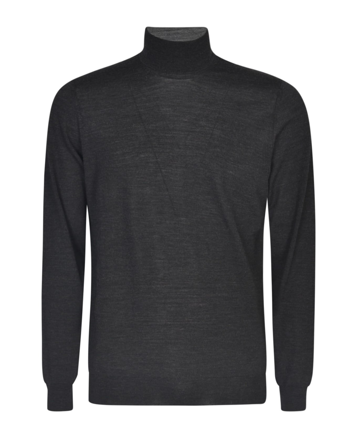 Drumohr Turtleneck Sweater - Grey ニットウェア