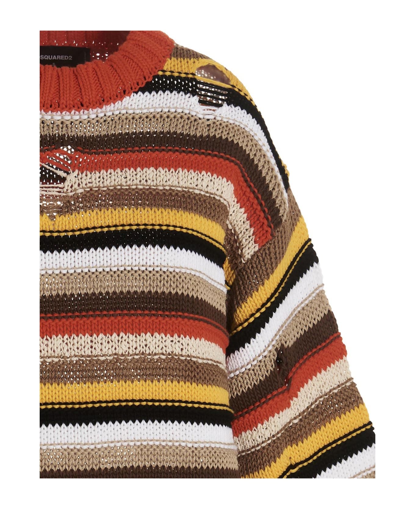 Dsquared2 Multicolor Striped Sweater - Multicolor ニットウェア