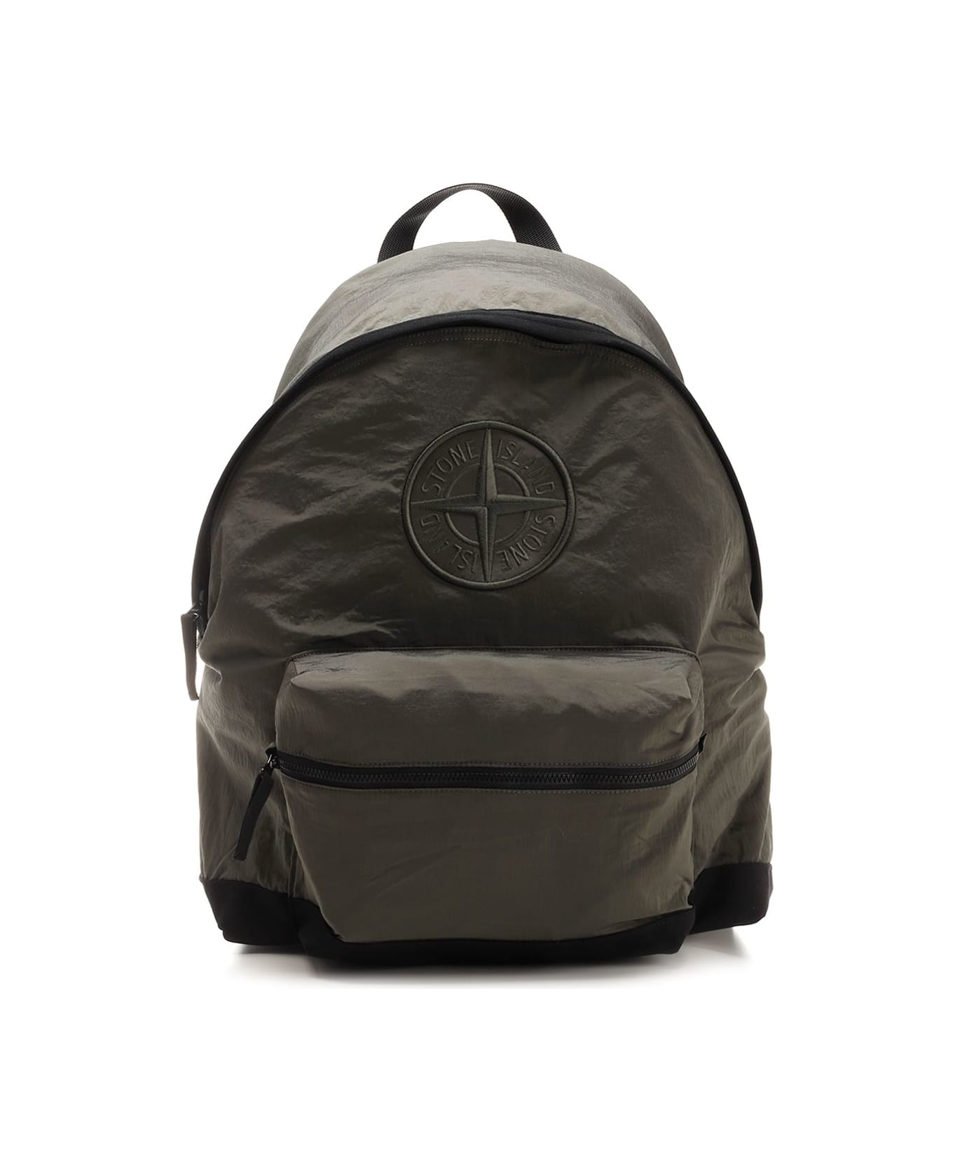 Stone Island Nylon Backpack - Green