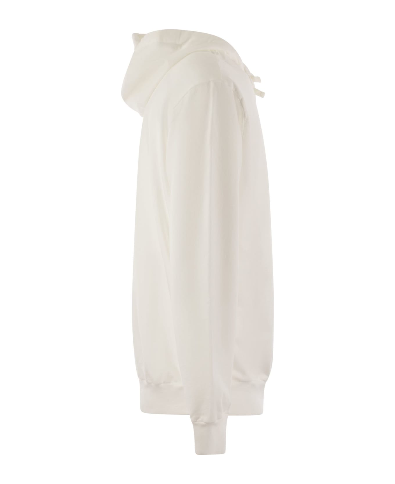 Premiata Sweatshirt Pr352230 With Hood - White ニットウェア