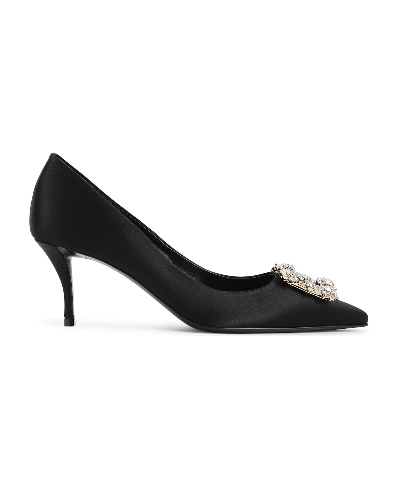 Roger Vivier Flower Strass 65 Pumps - Nero ハイヒール