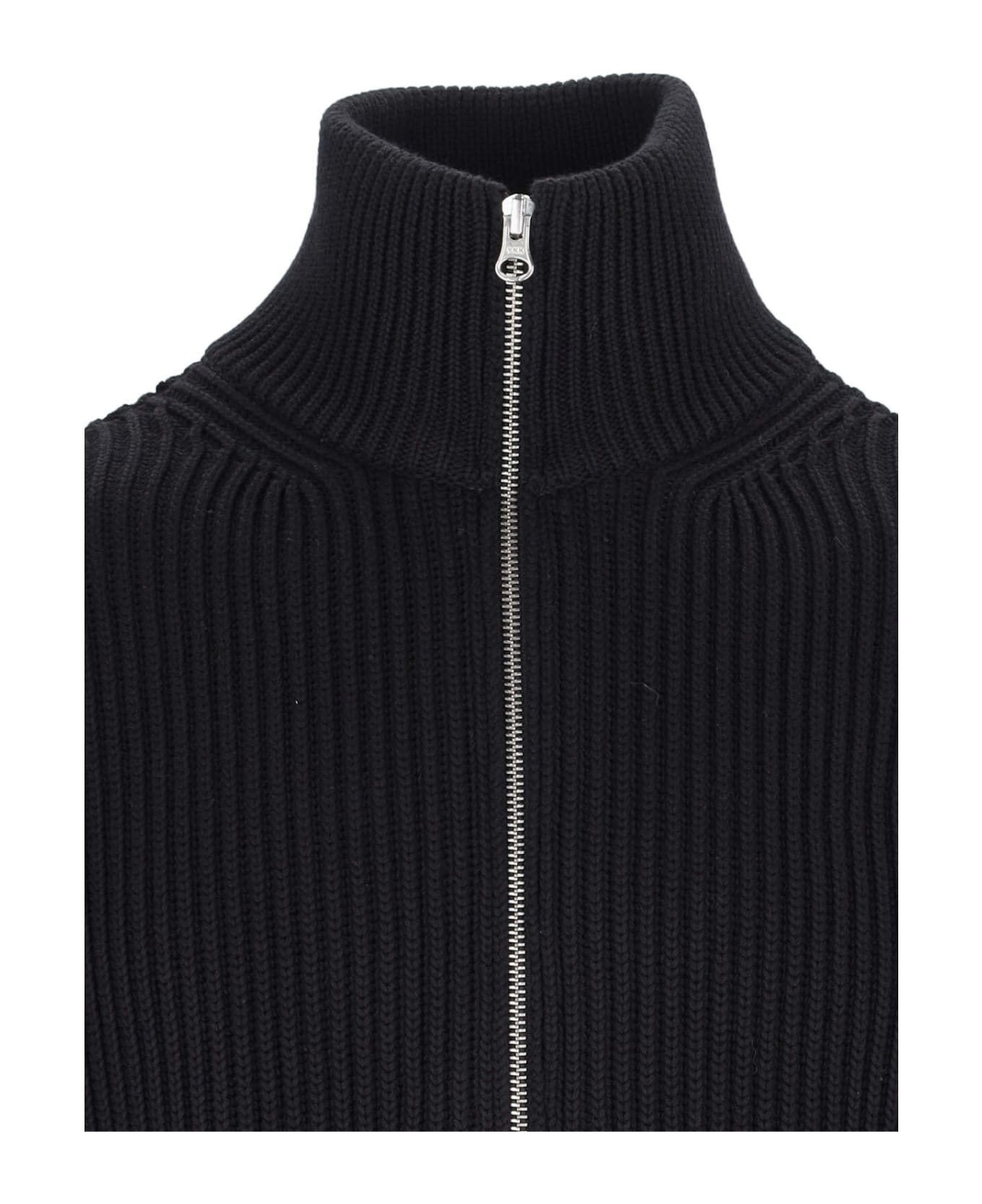 MM6 Maison Margiela Camionaire Cardigan - Black