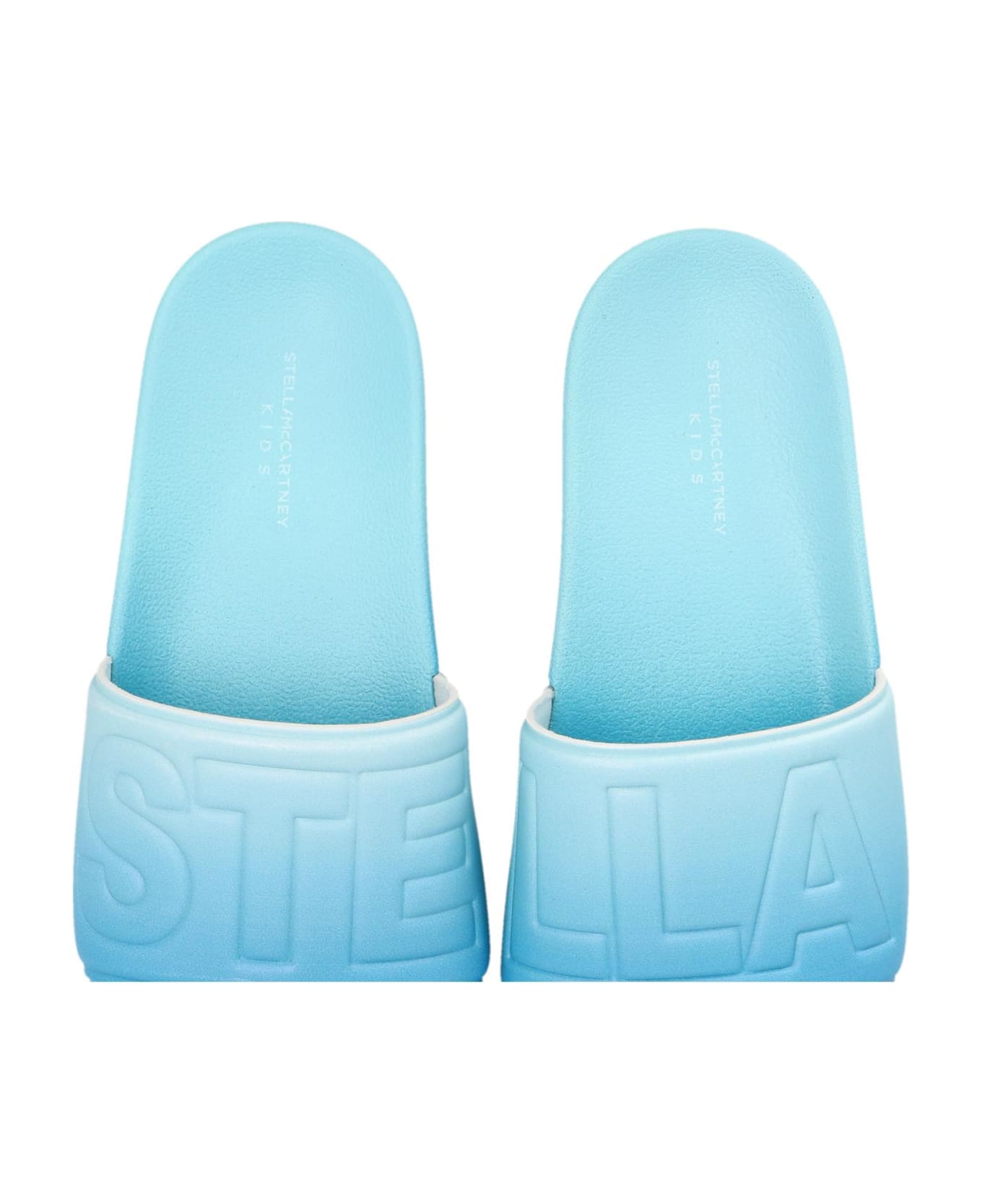 Stella McCartney Kids Slides With Logo - COLOURFUL