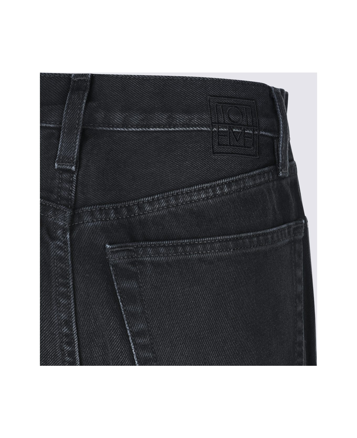 Totême Black Jeans - FADED BLACK
