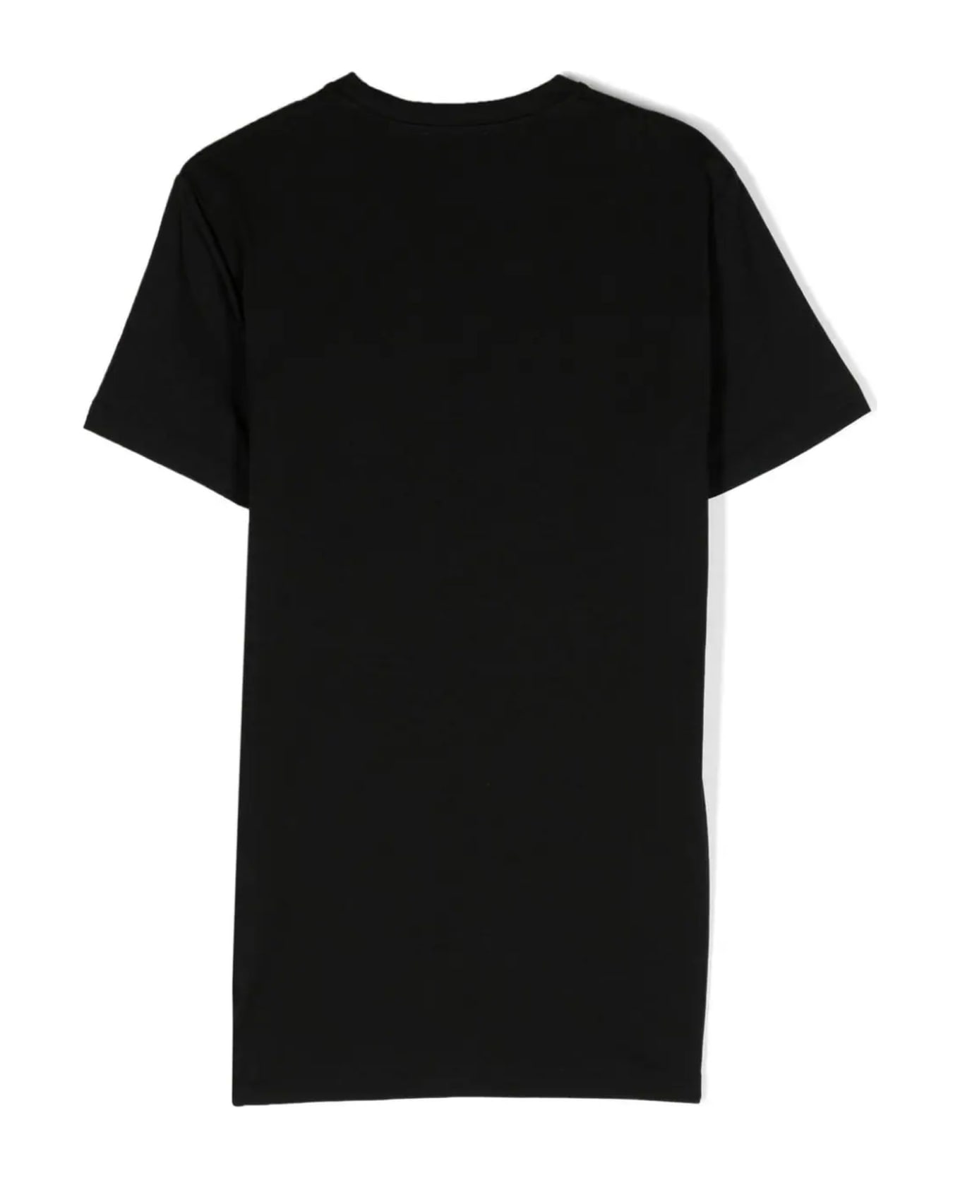 Dsquared2 Black Cotton T-shirt - Nero
