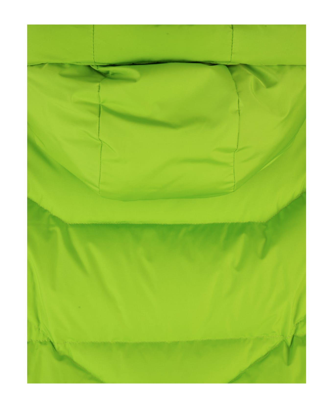 Khrisjoy Woman Acid Green Khris Shorty Puffer Jacket - LIME GREEN