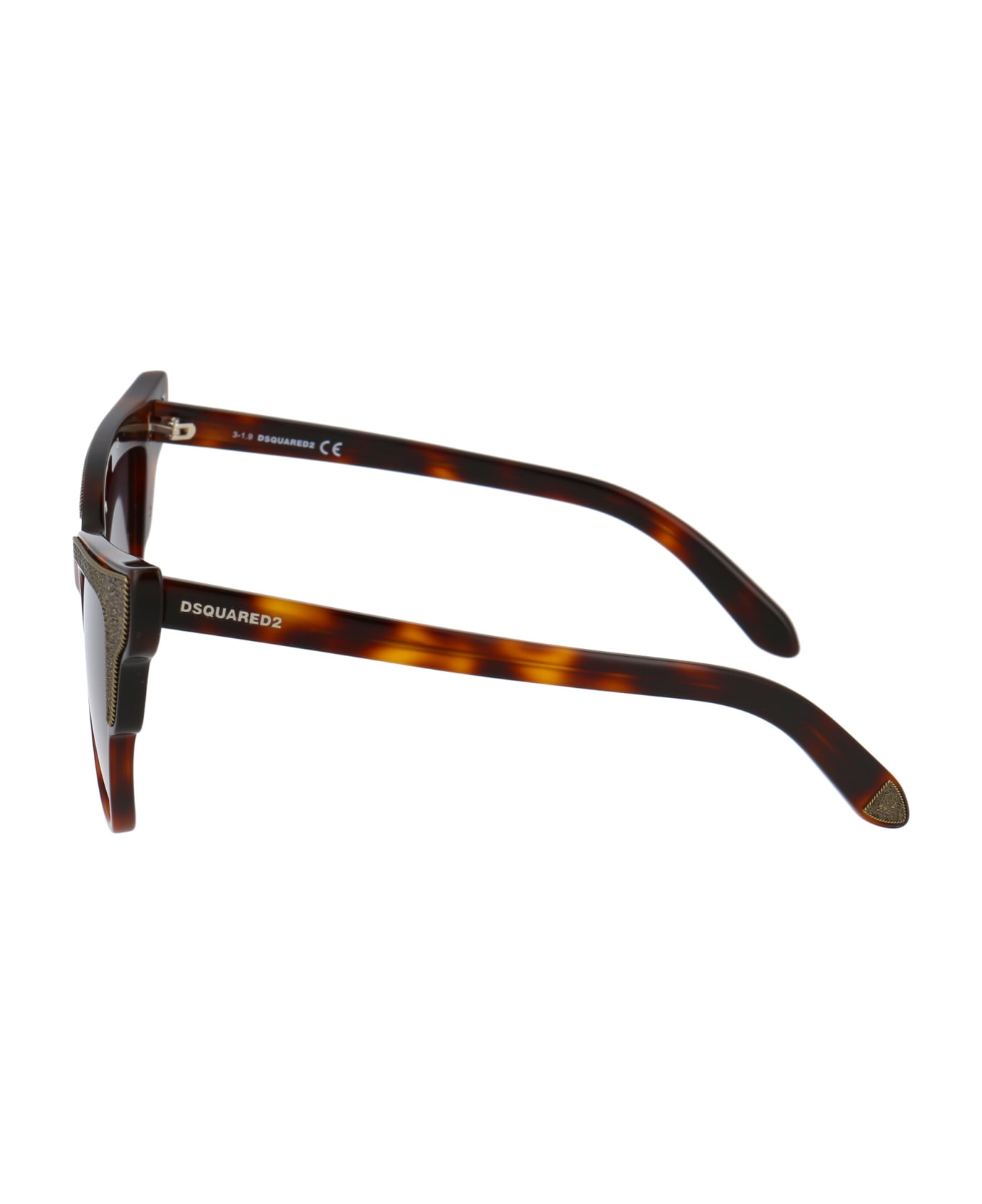 Dsquared2 Eyewear Dq0314 Sunglasses - 52B BLACK サングラス