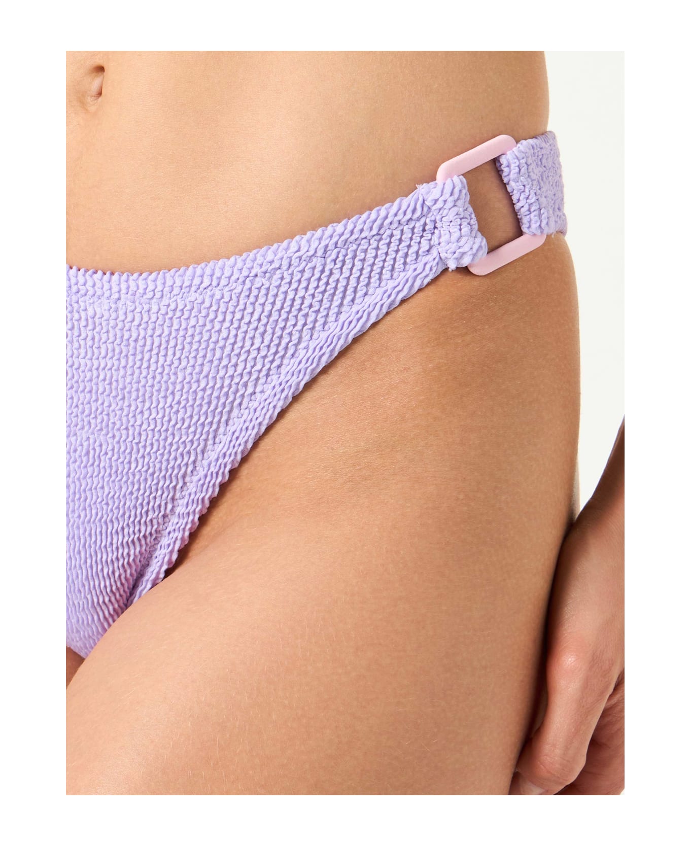 MC2 Saint Barth Crinkle Pastel Swim Briefs - PURPLE
