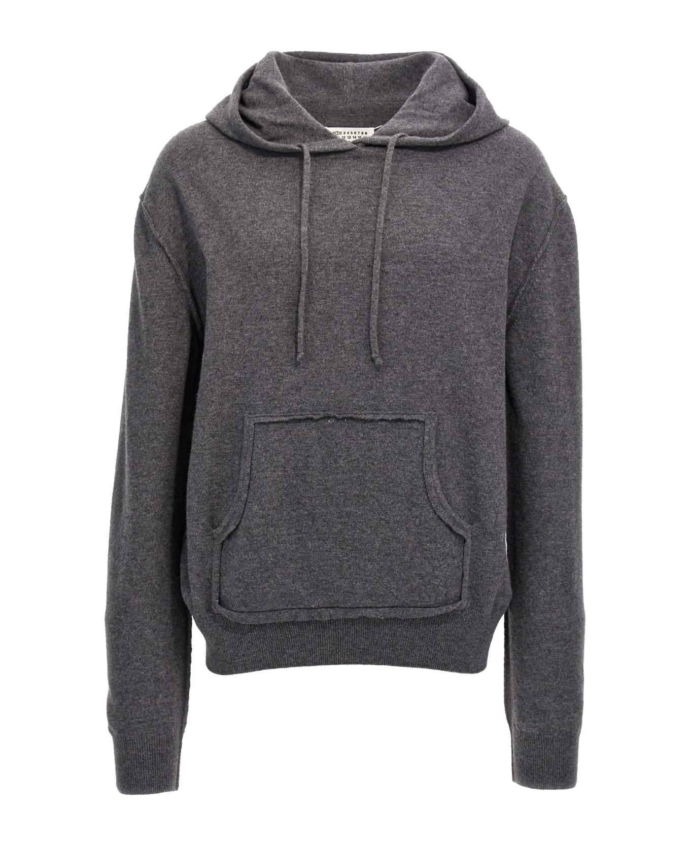 Maison Margiela Hooded Sweater - Gray