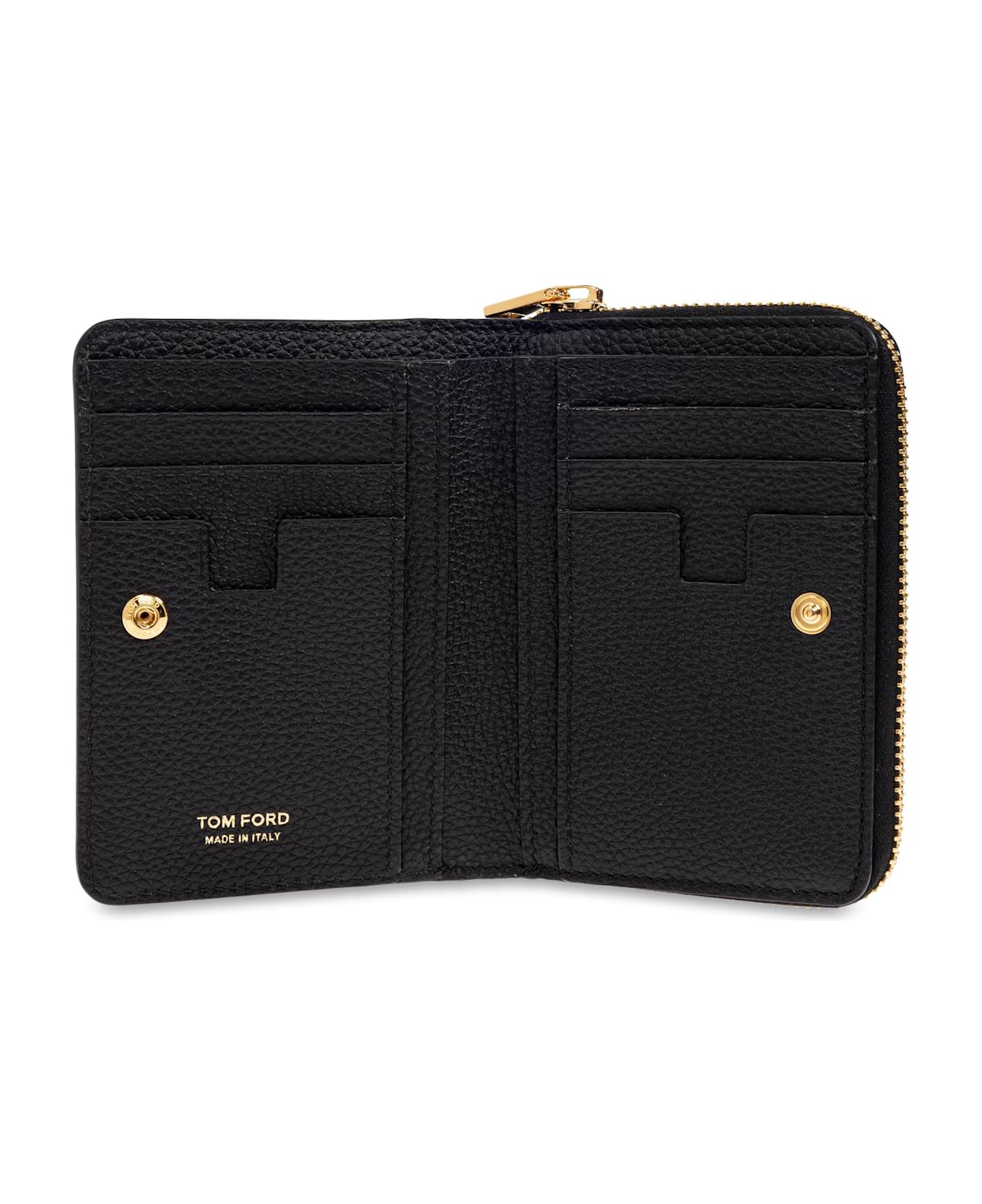 Tom Ford Wallet With Logo - Black