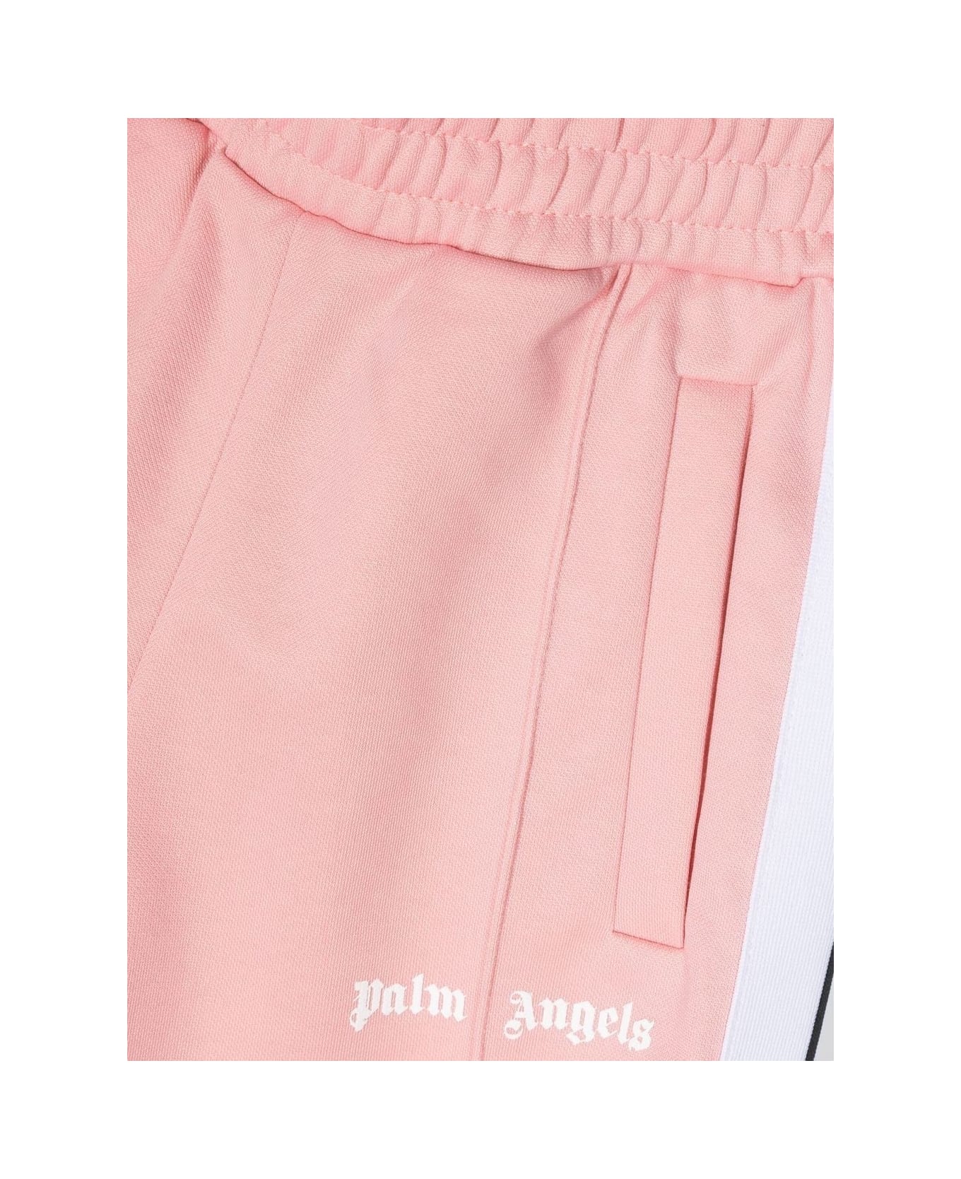 Palm Angels Pink Track Trousers With Logo - Pink
