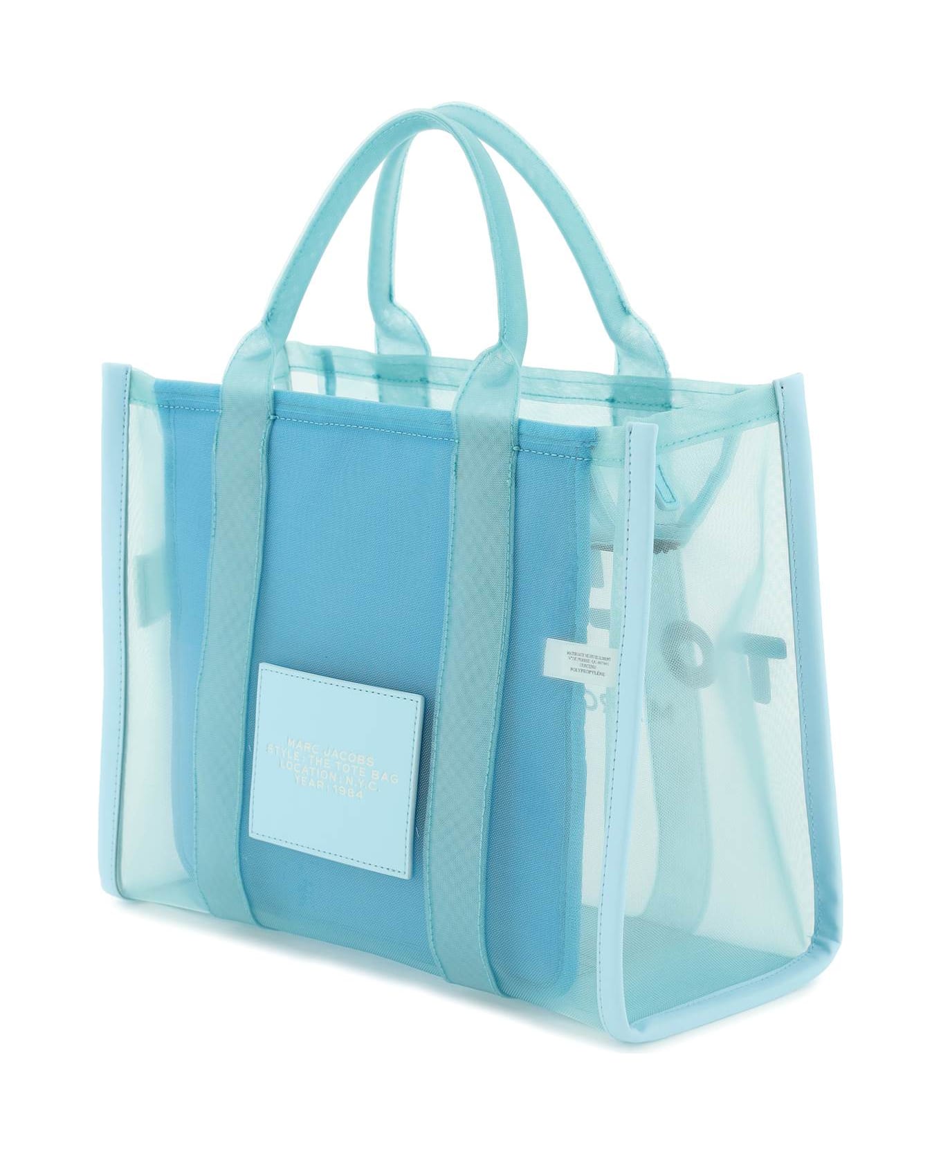 Marc Jacobs The Mesh Small Tote Bag - Pale blue
