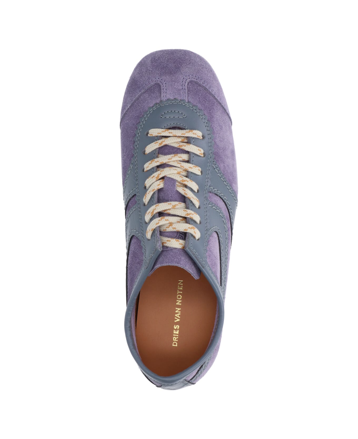 Dries Van Noten Suede Sneakers - Gray