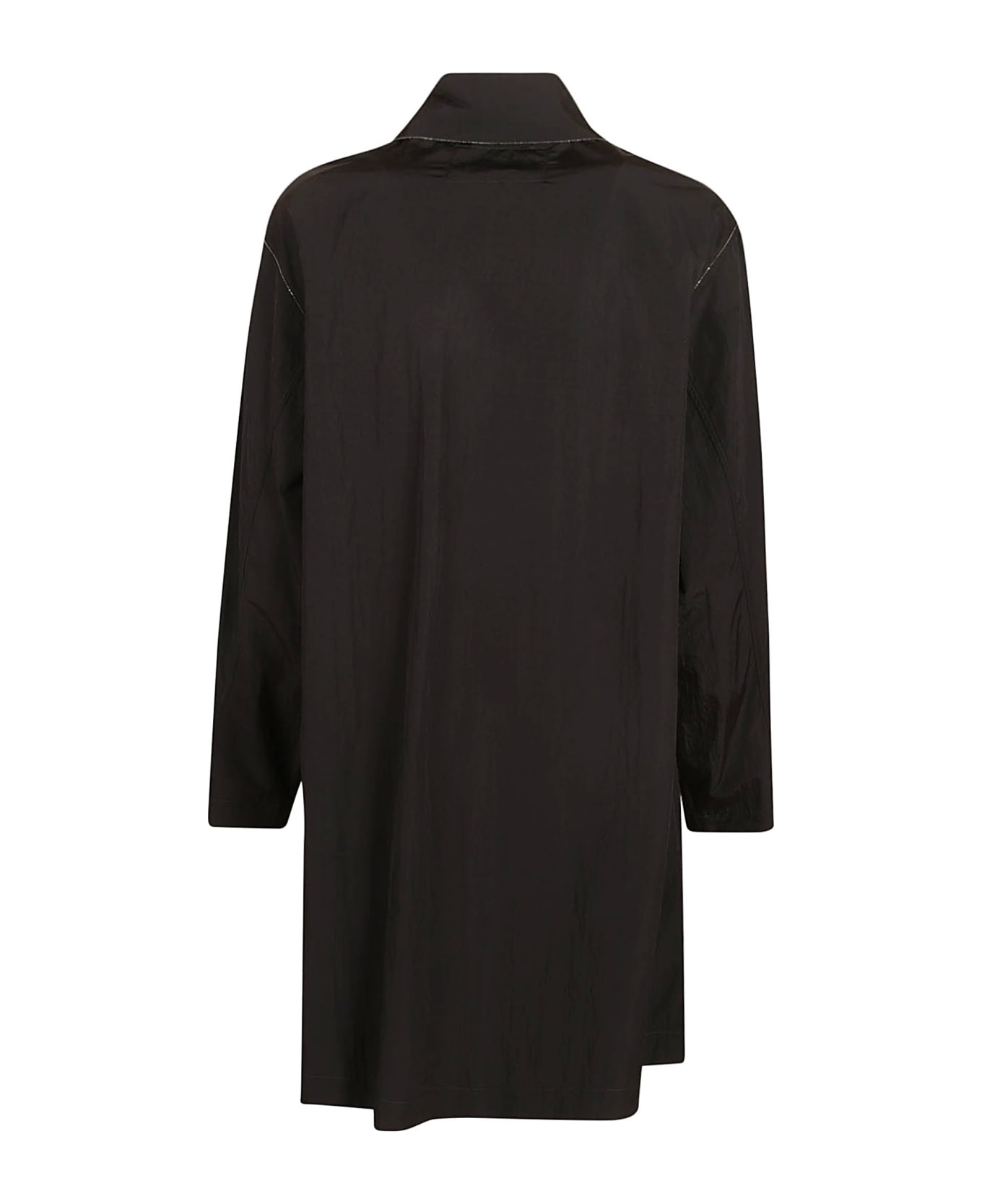 Fabiana Filippi Long-sleeved Long Shirt - Black
