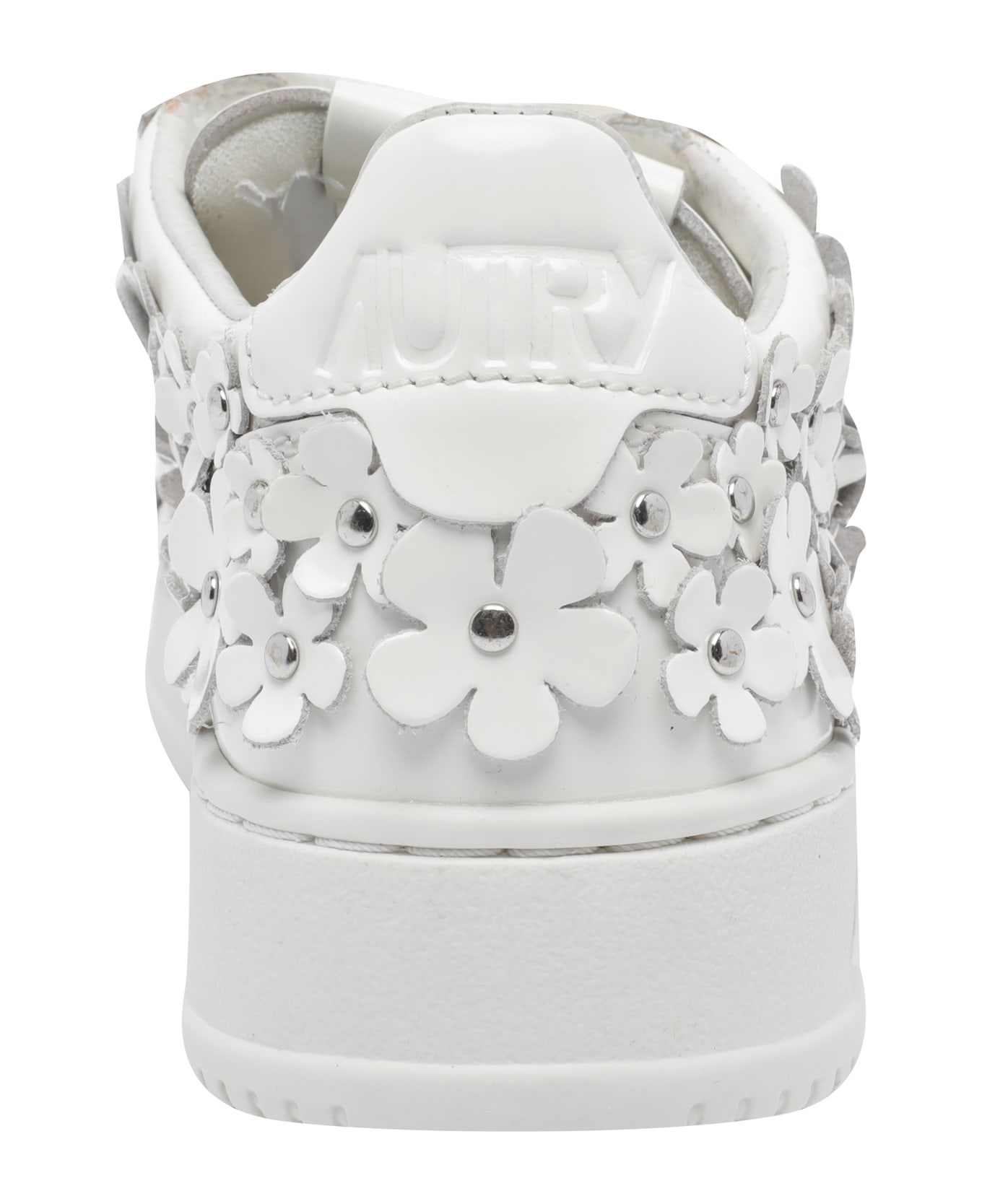 Autry Medialist Flowers Sneakers - White