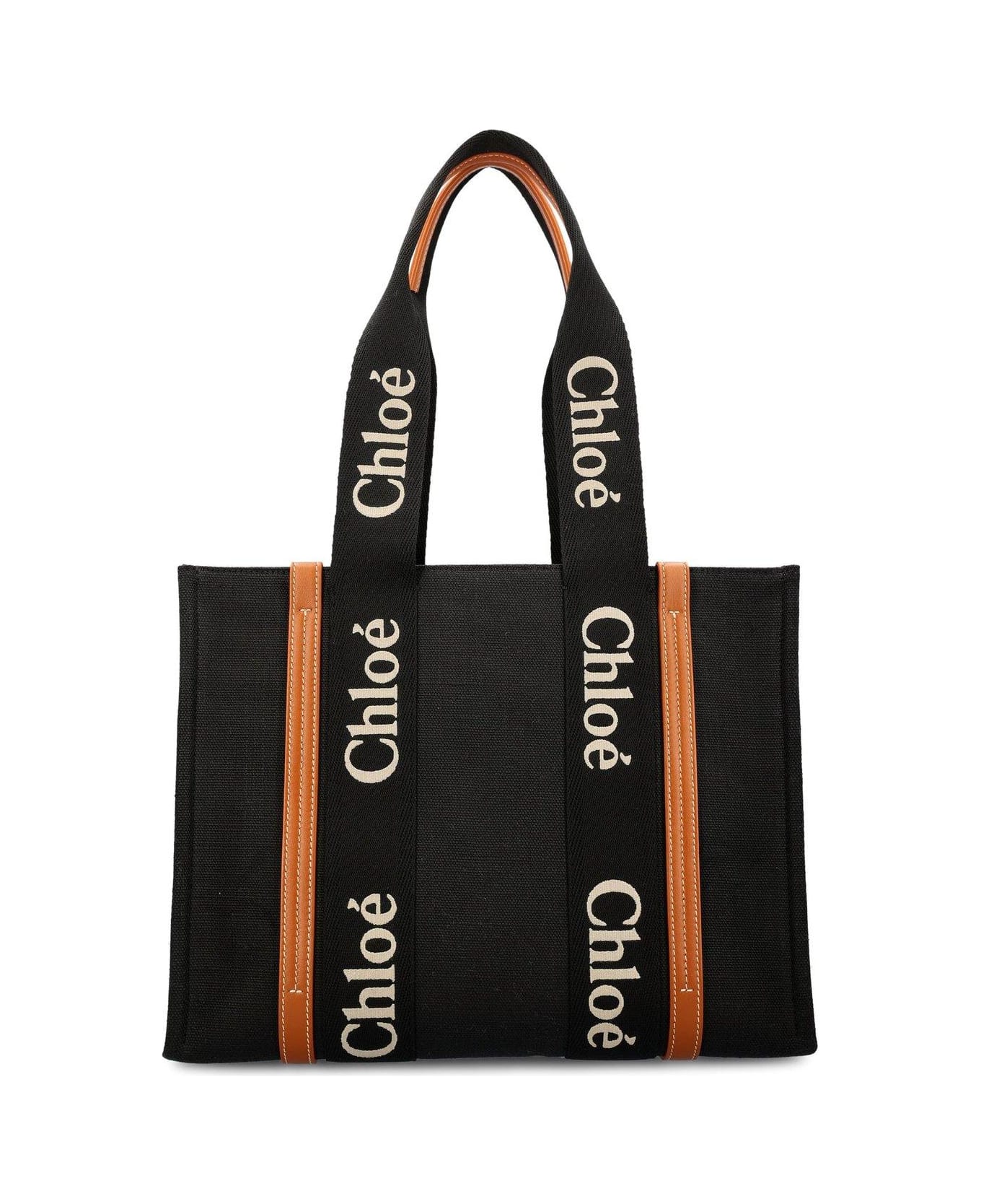 Chloé Woody Tote Bag - black