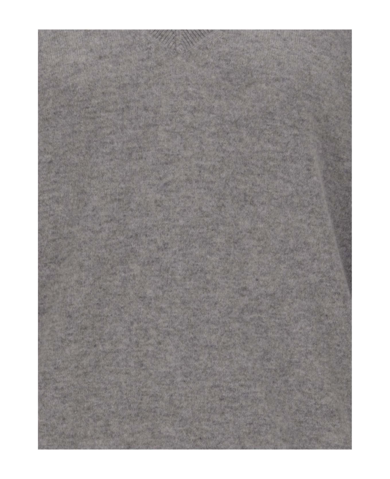 Vince Cashmere Pullover - H steel