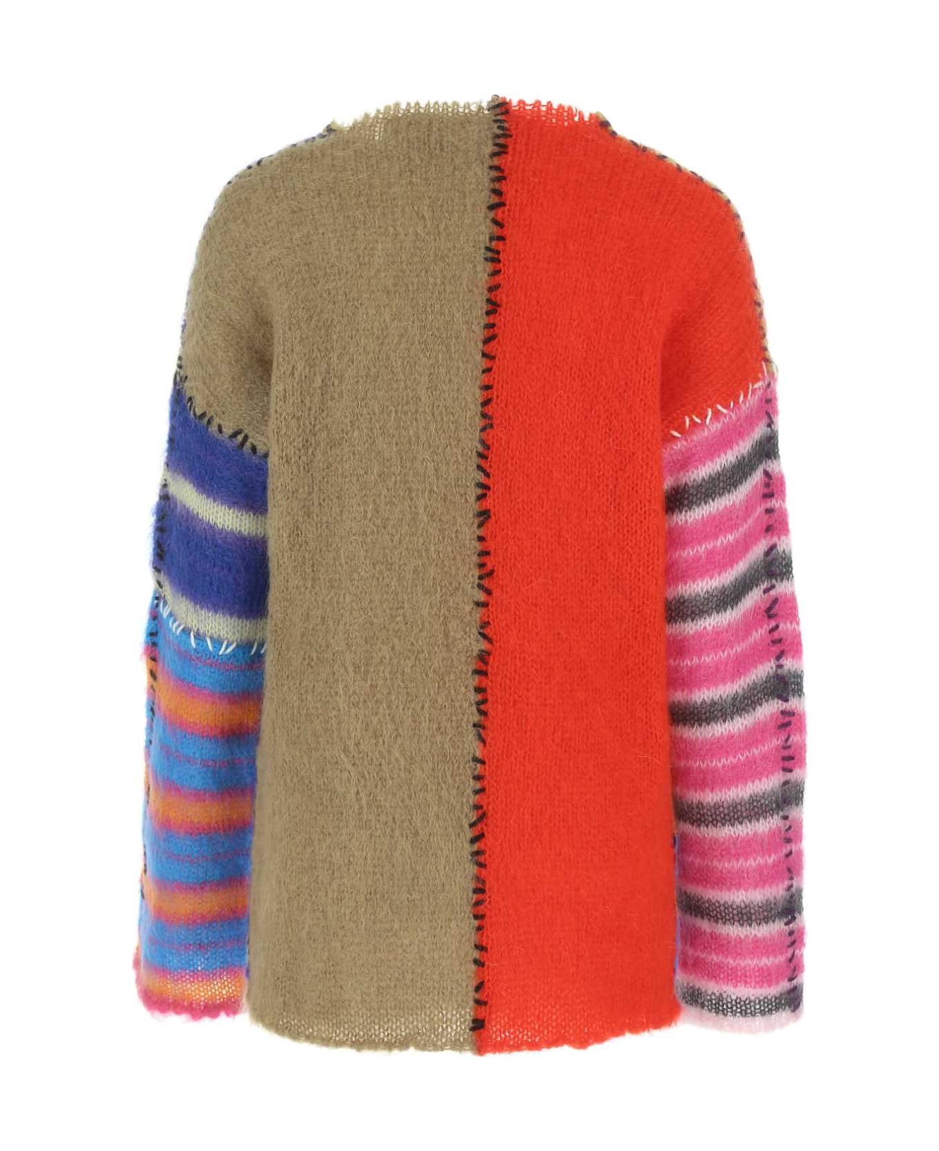 Marni Embroidered Mohair Blend Sweater - PTX99