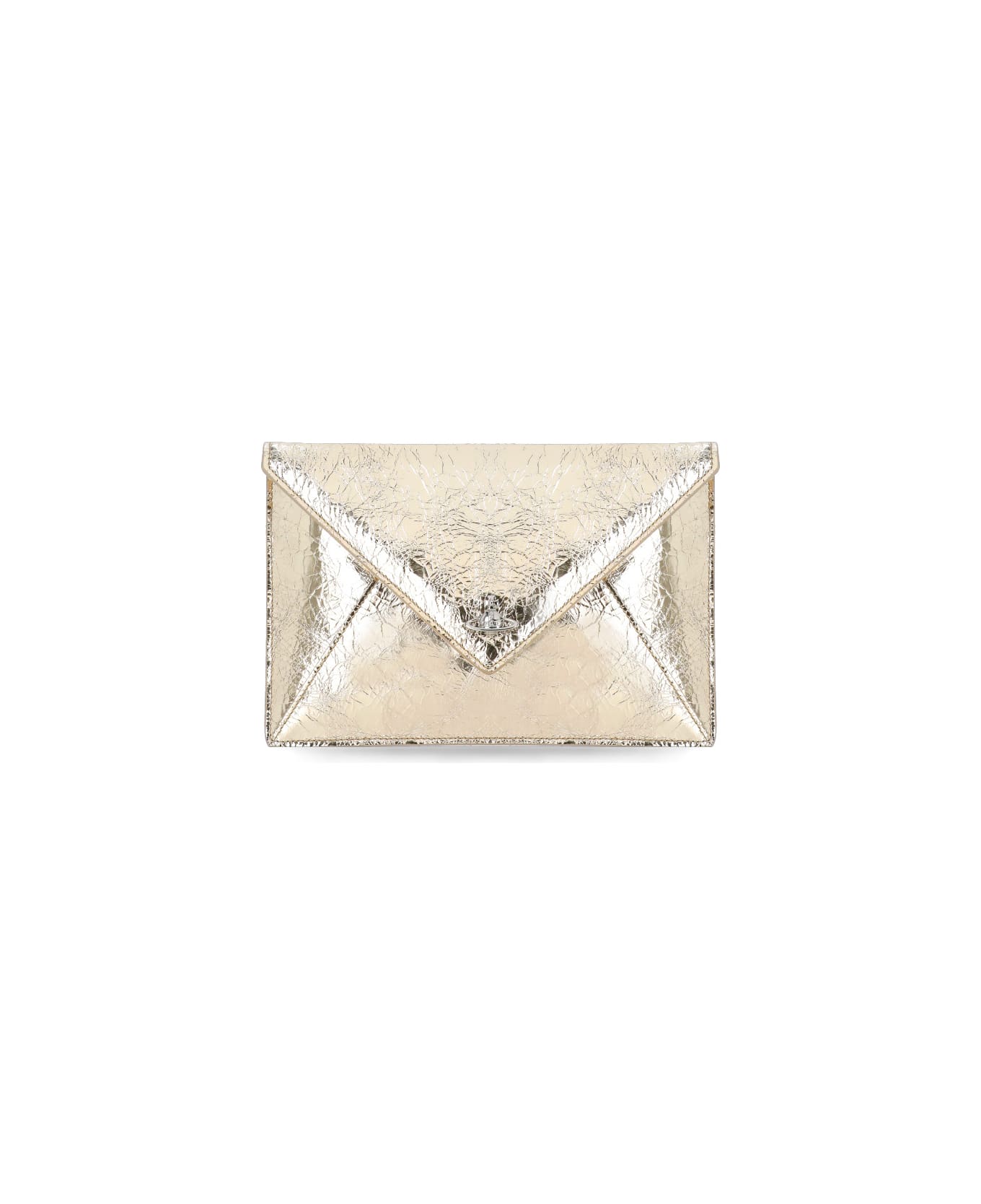 Vivienne Westwood Envelope Clutch Bag - Golden