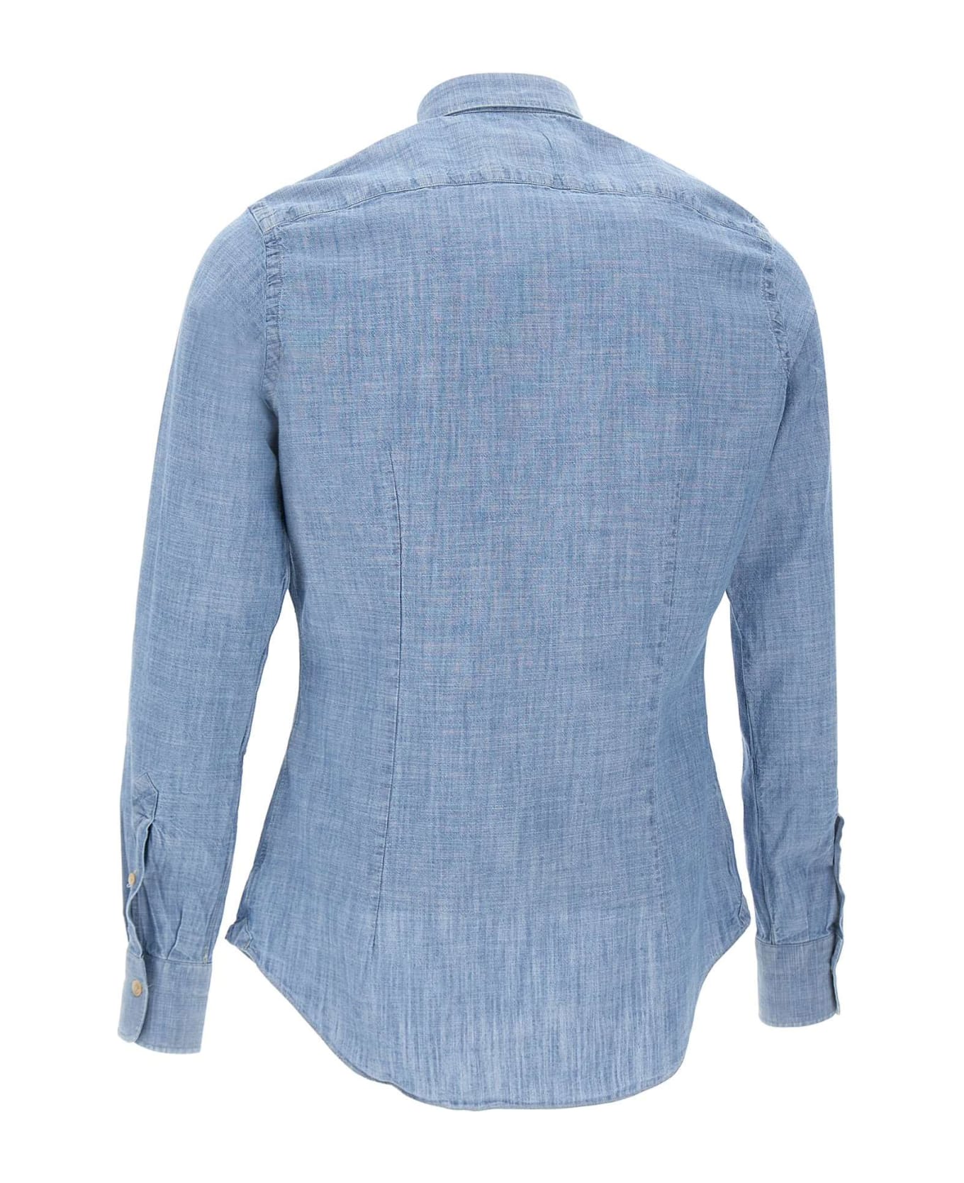 Eleventy Cotton Shirt - LIGHT BLUE シャツ