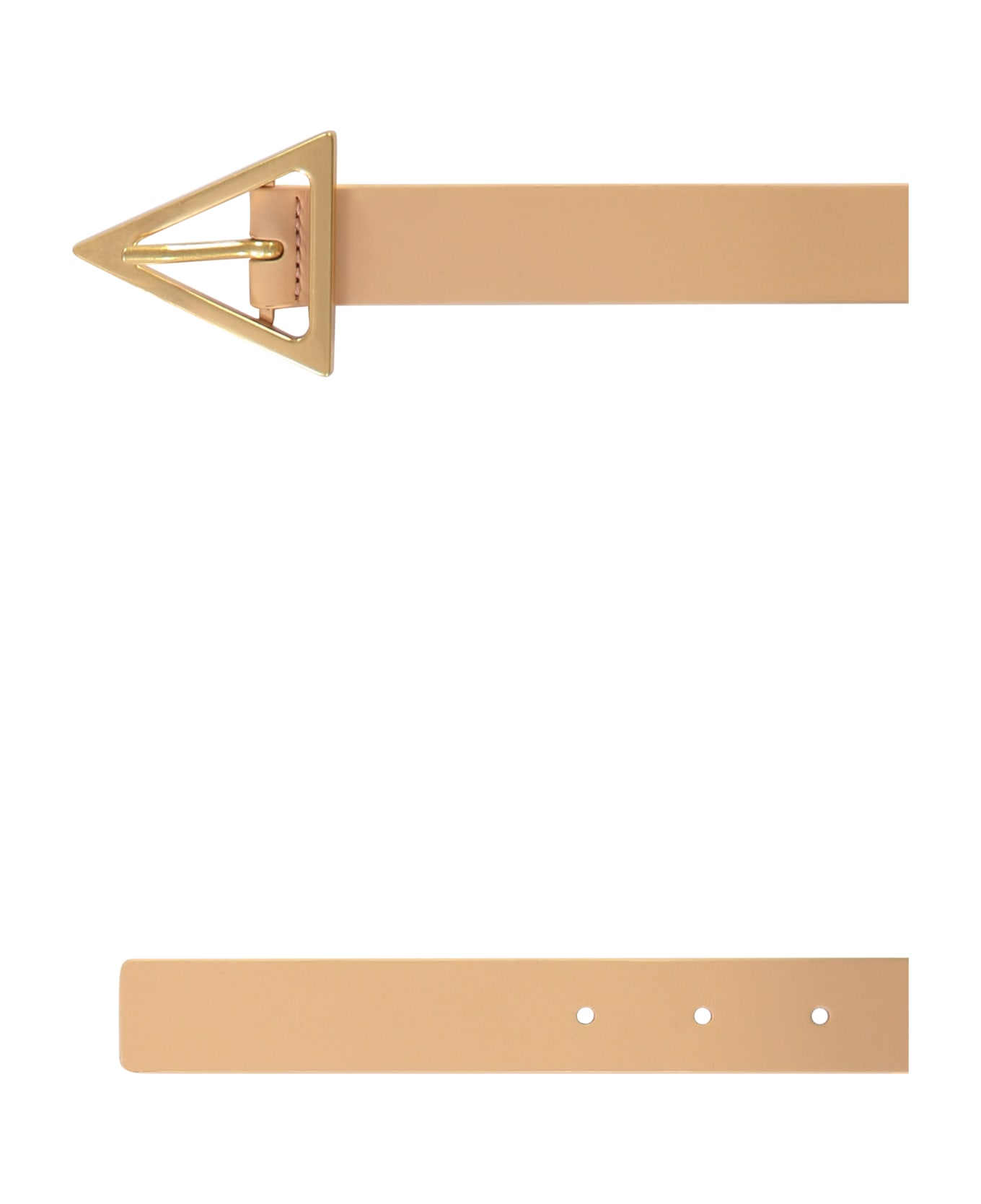Bottega Veneta Leather Belt - Pale pink