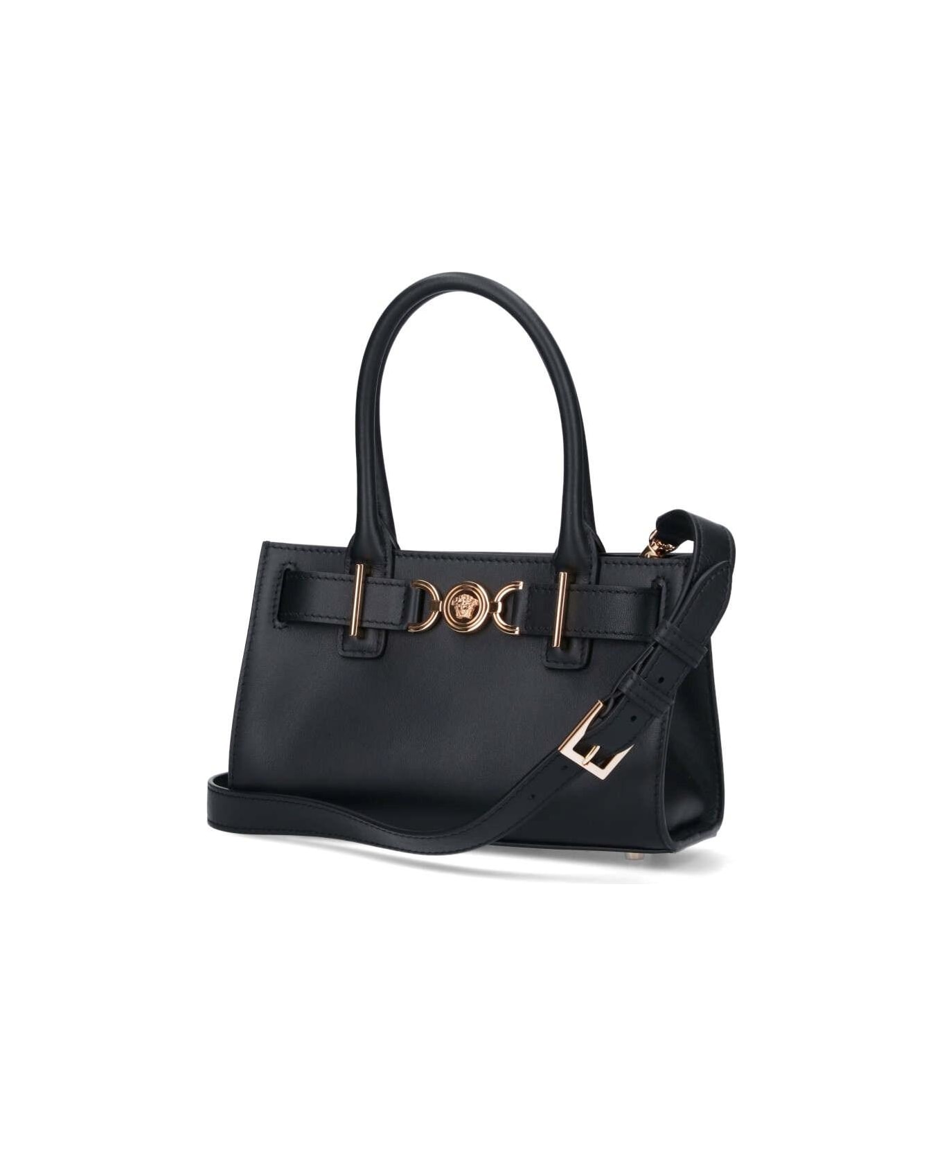 Versace 'medusa '95' Shopper Handbag - Black