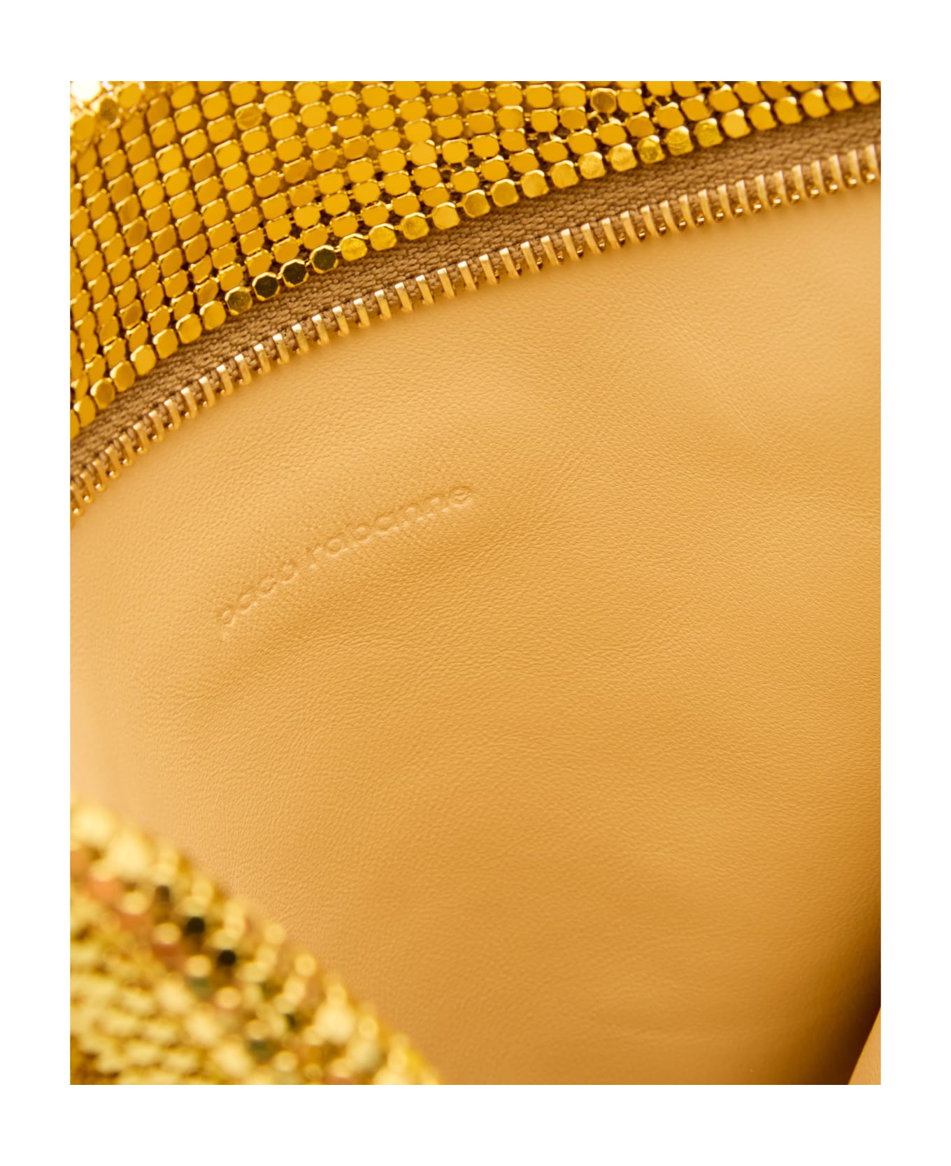 Paco Rabanne Small Pixel Tube Shoulder Bag - Golden
