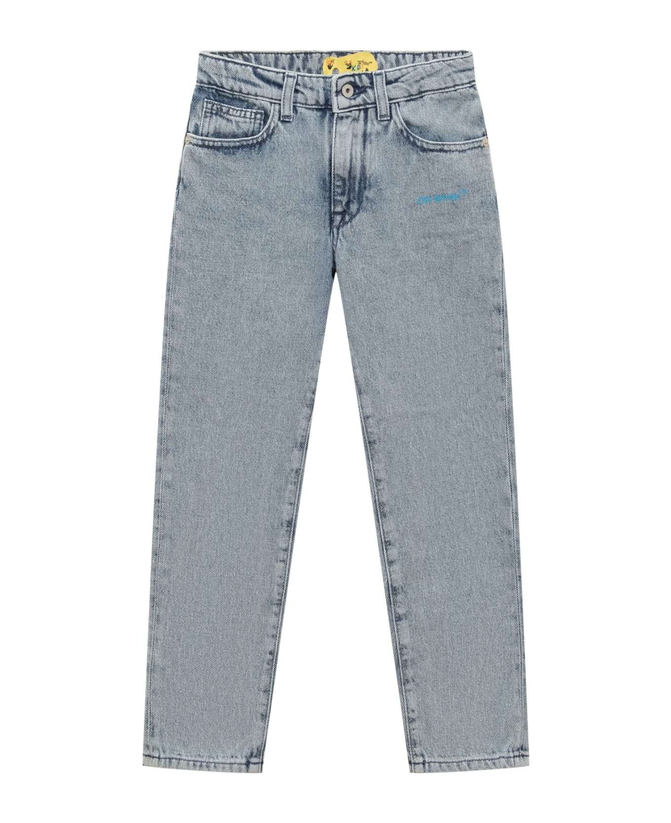 Off-White Diagonal Jeans - BLEACH BLUE
