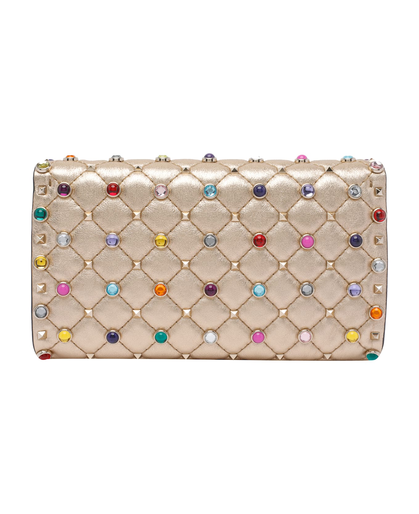 Valentino Garavani Rockstud Spike Pochette - Golden