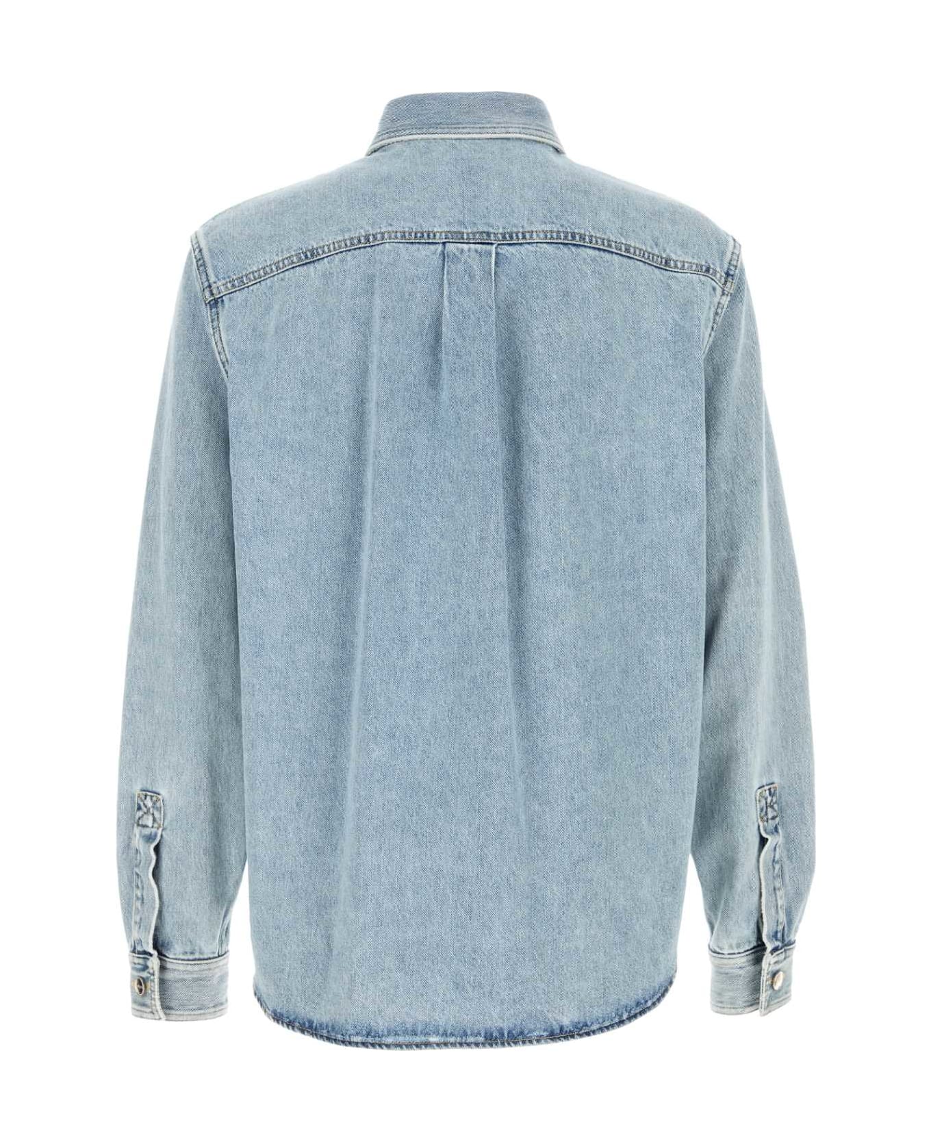 Gucci Denim Shirt - LIGHTBLUEMIX