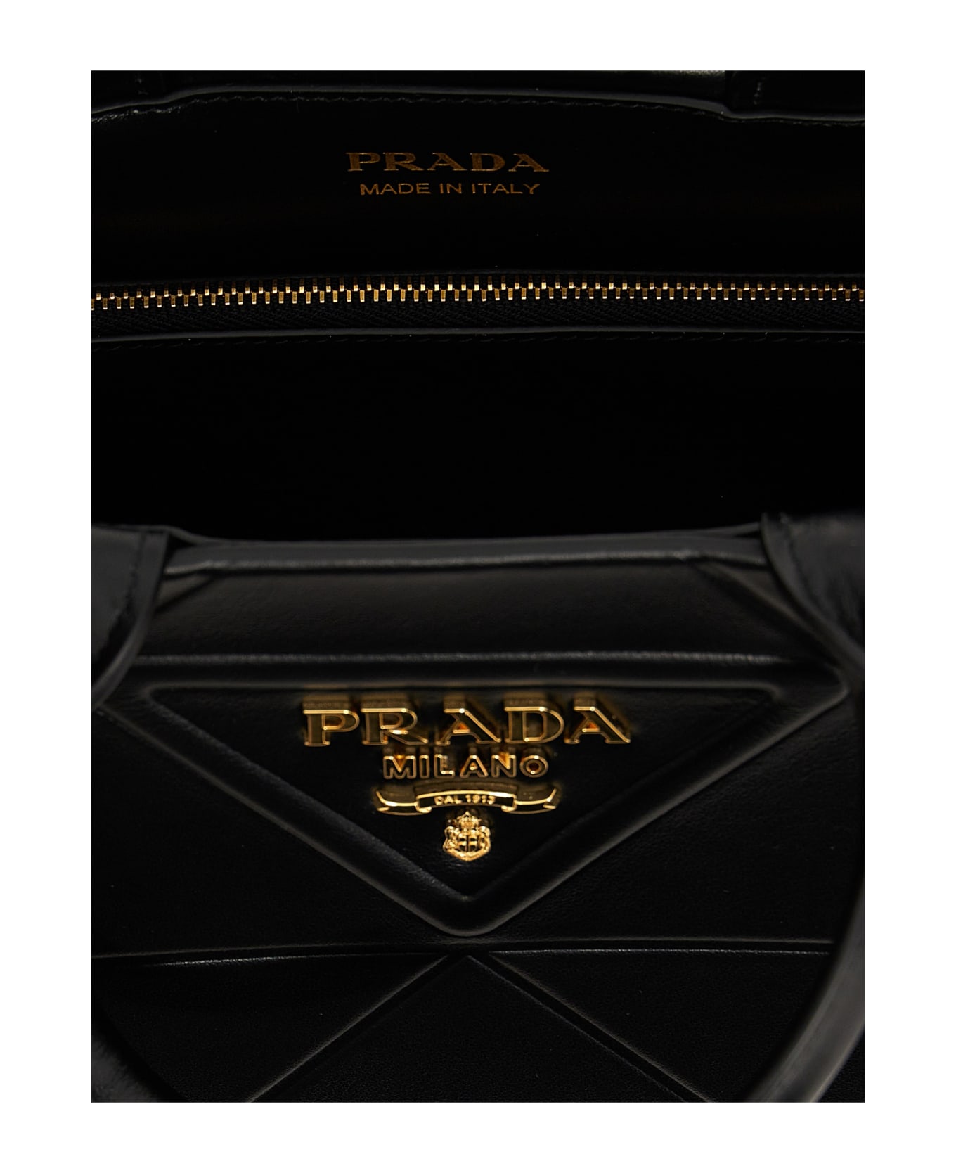 Prada ' Symbole Small' Shopping Bag - Nero