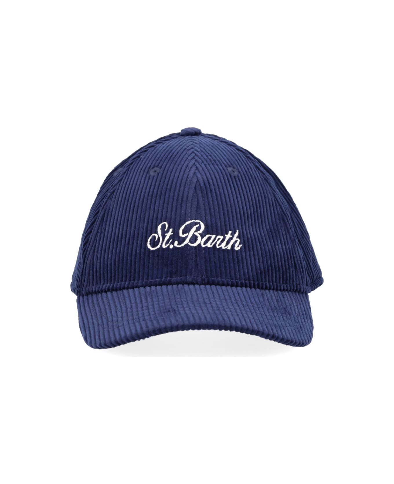MC2 Saint Barth "corduroy" Baseball Hat - BLUE
