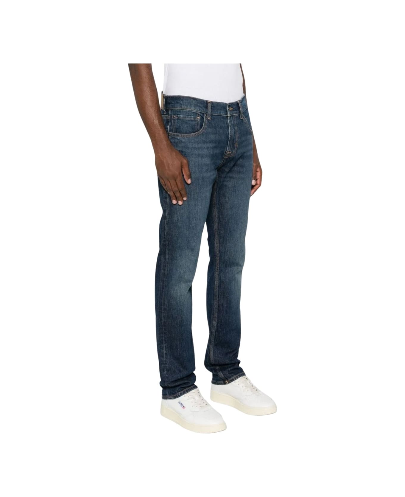 7 For All Mankind The Straight - Dark Blue