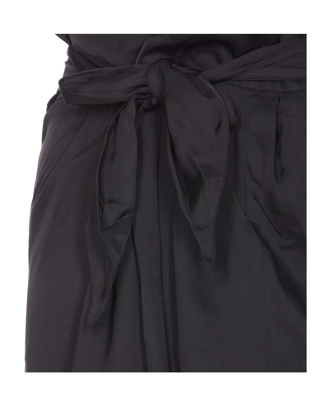 Zadig & Voltaire Joji Satin Skirt - Black スカート