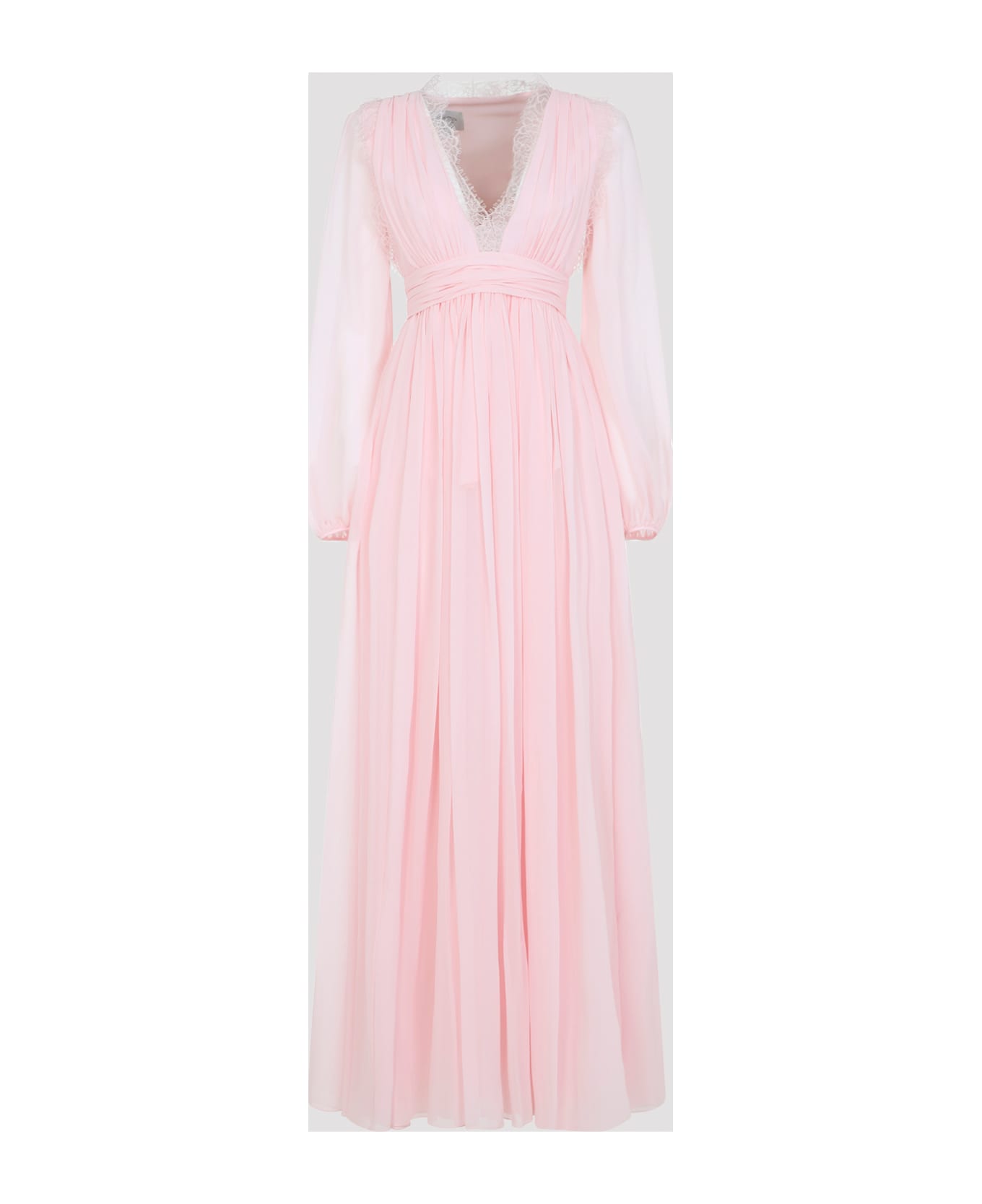 Giambattista Valli Silk Long Dress - Quartz Rose