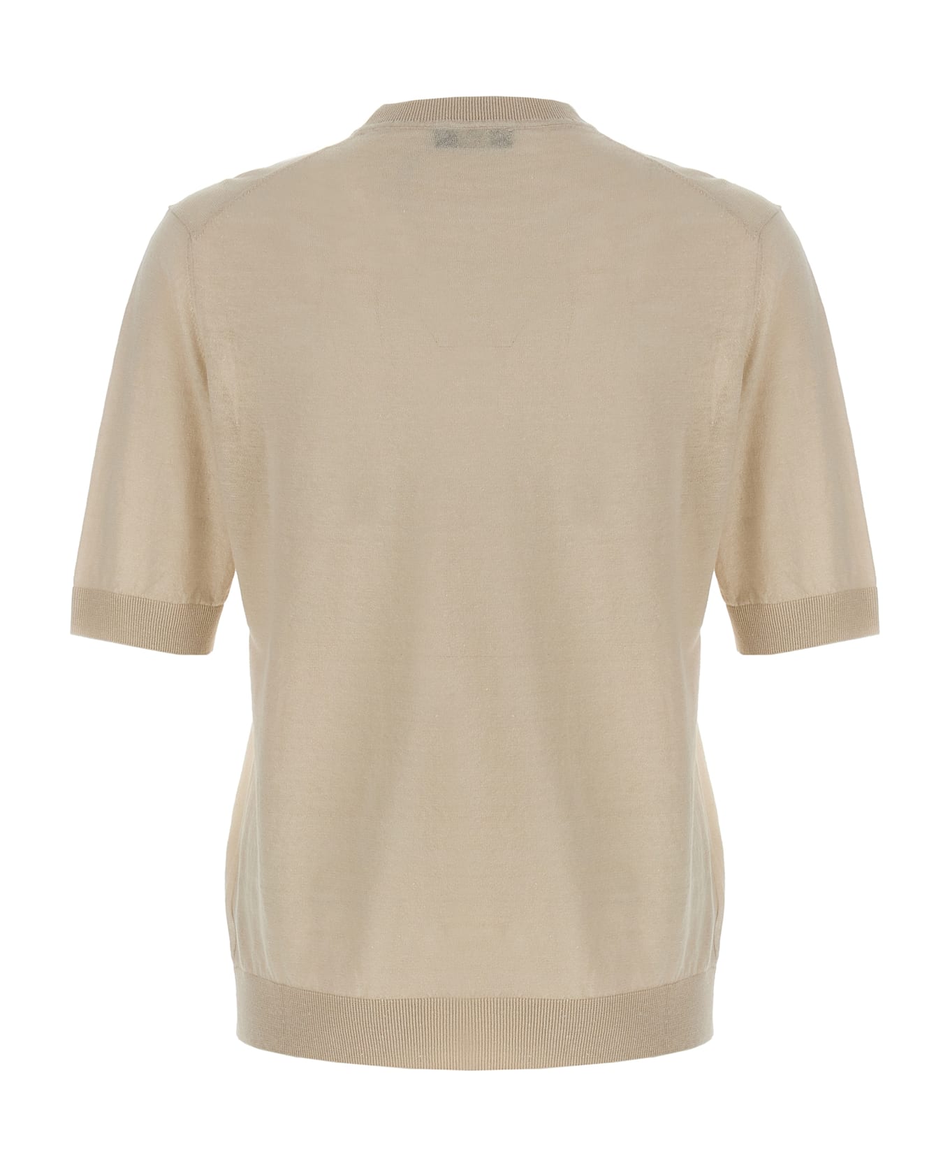 Zanone Linen Cotton T-shirt - White