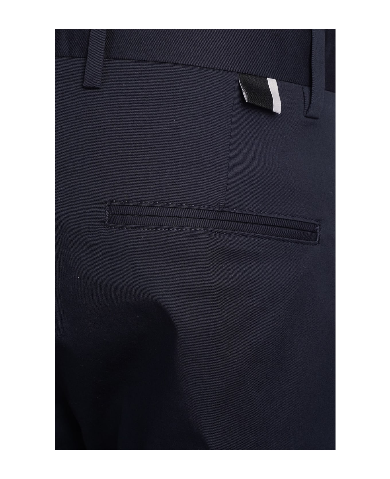 Low Brand Cooper T1.7 Pants In Blue Cotton - blue ボトムス
