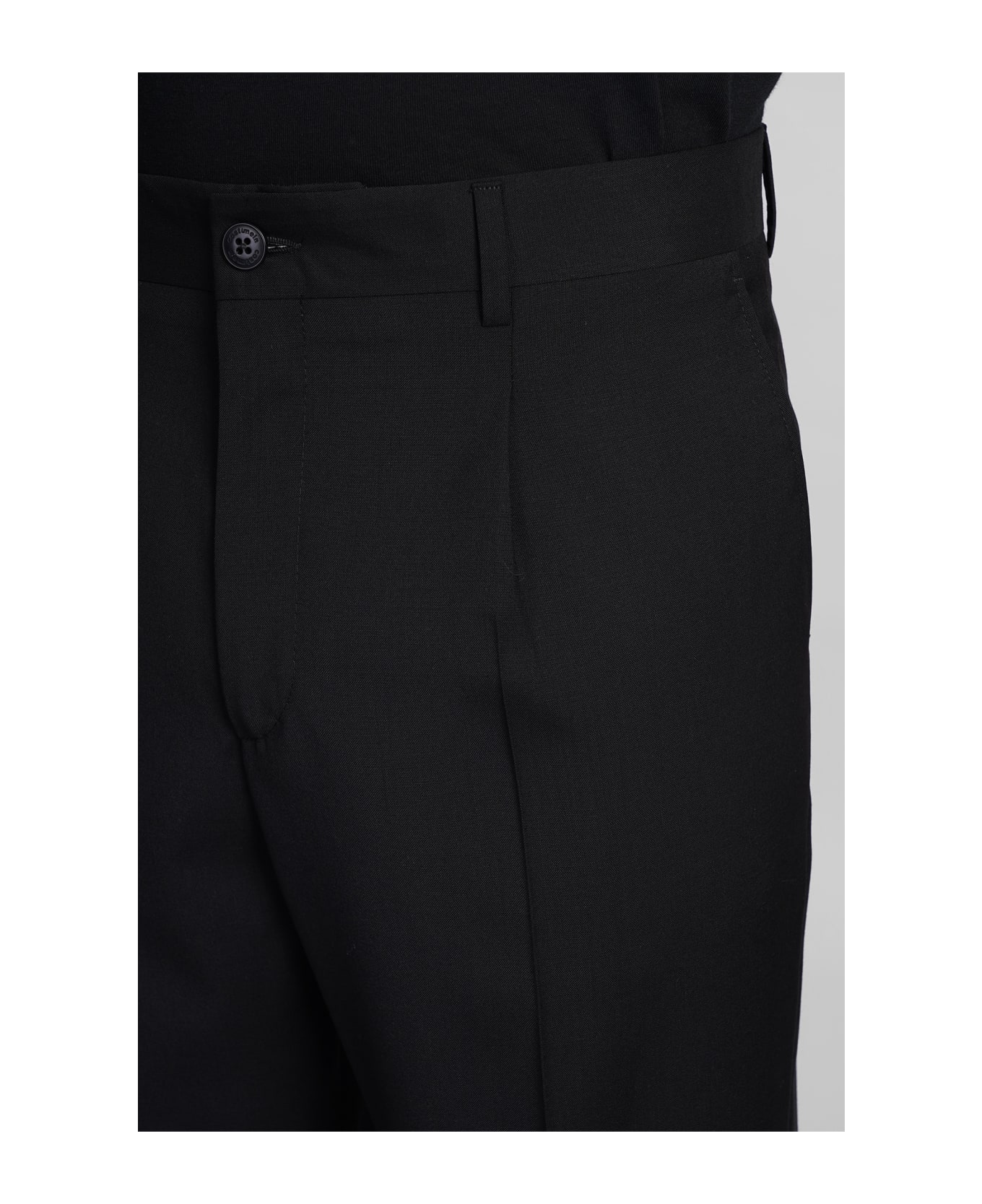 costumein Timisoara Pants In Black Wool - black ボトムス