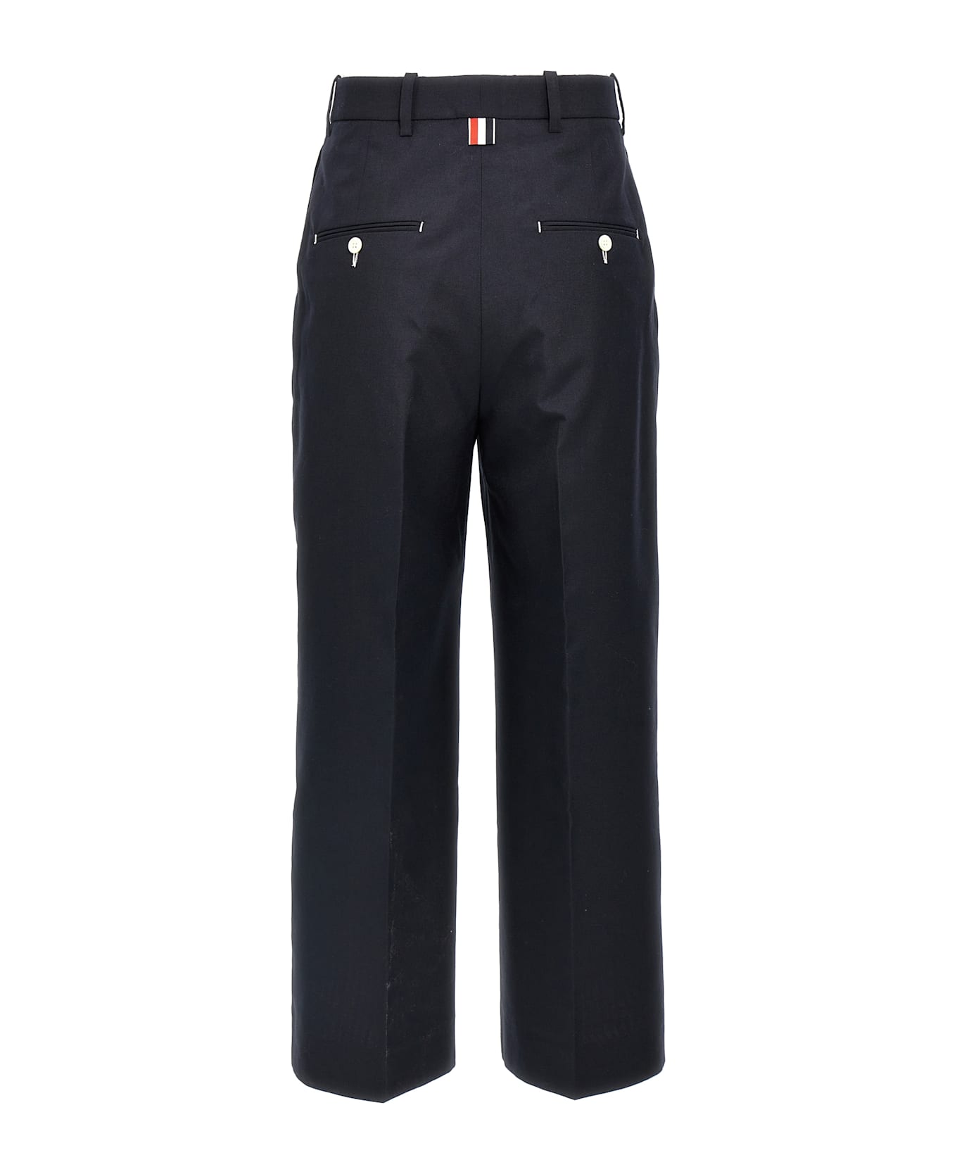 Thom Browne Wool Pants - NAVY