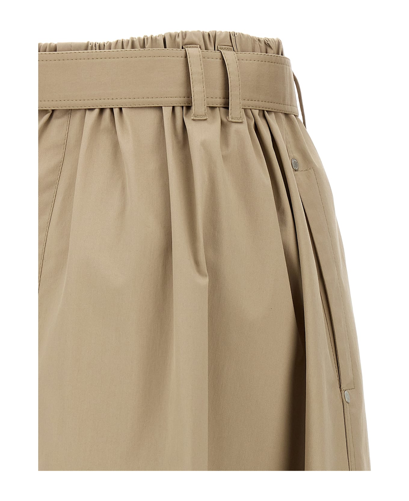 Brunello Cucinelli Belt Skirt - Beige