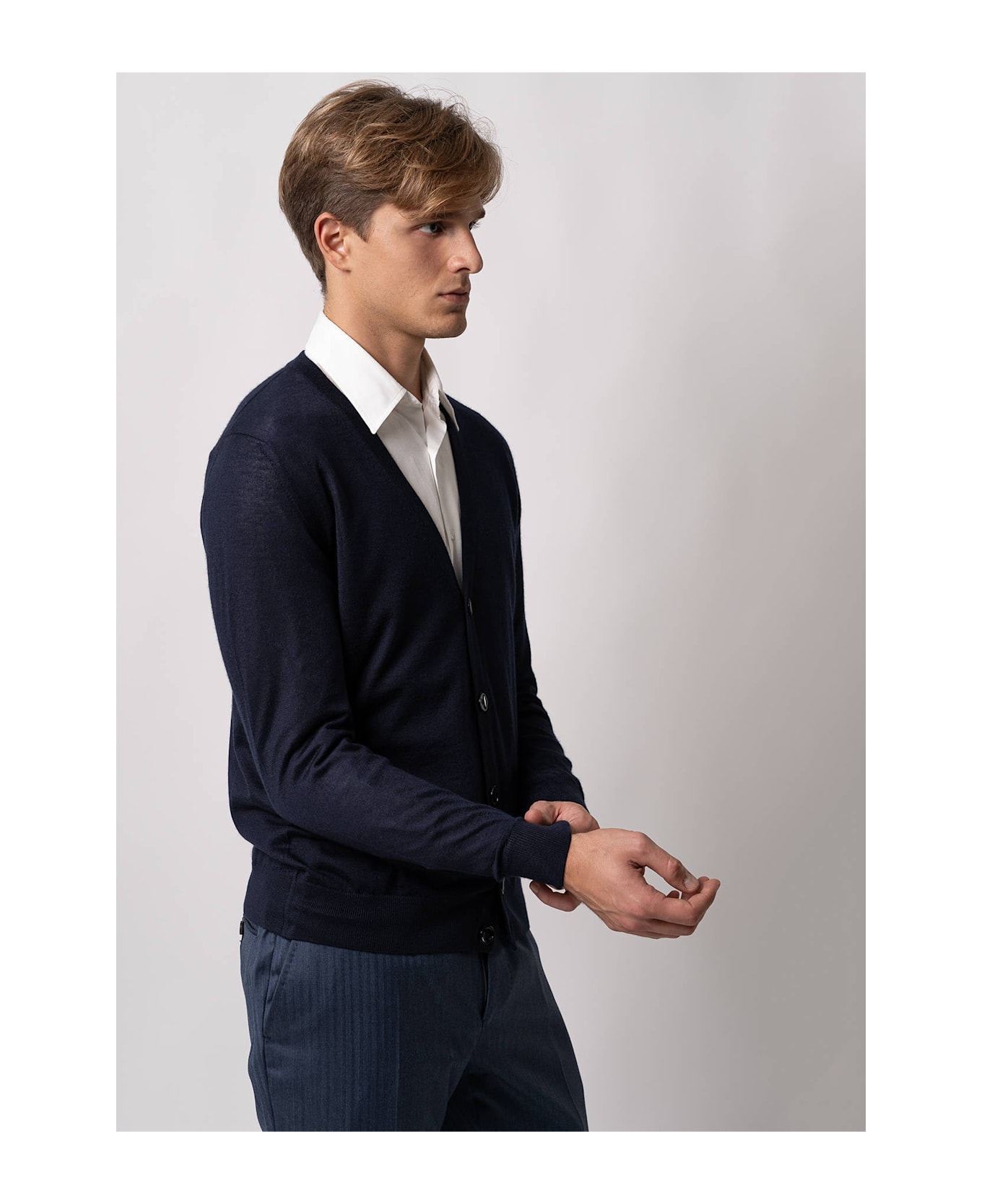 Larusmiani Cardigan Spirit 54 Cardigan - Blue