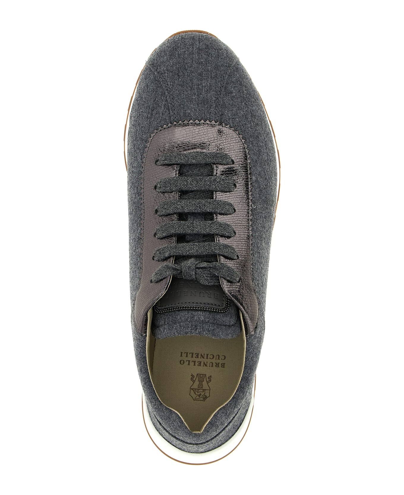 Brunello Cucinelli 'runners' Sneakers - Gray