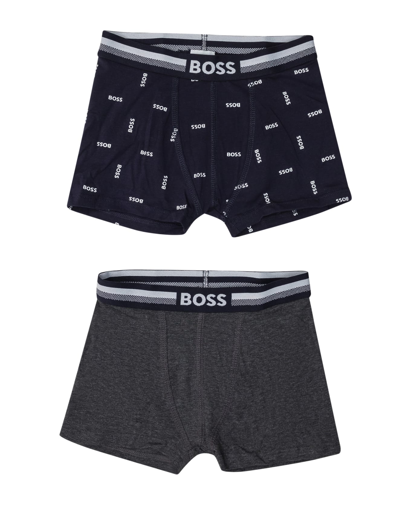Hugo Boss Set 2 Boxer Shorts - MARINE アンダーウェア
